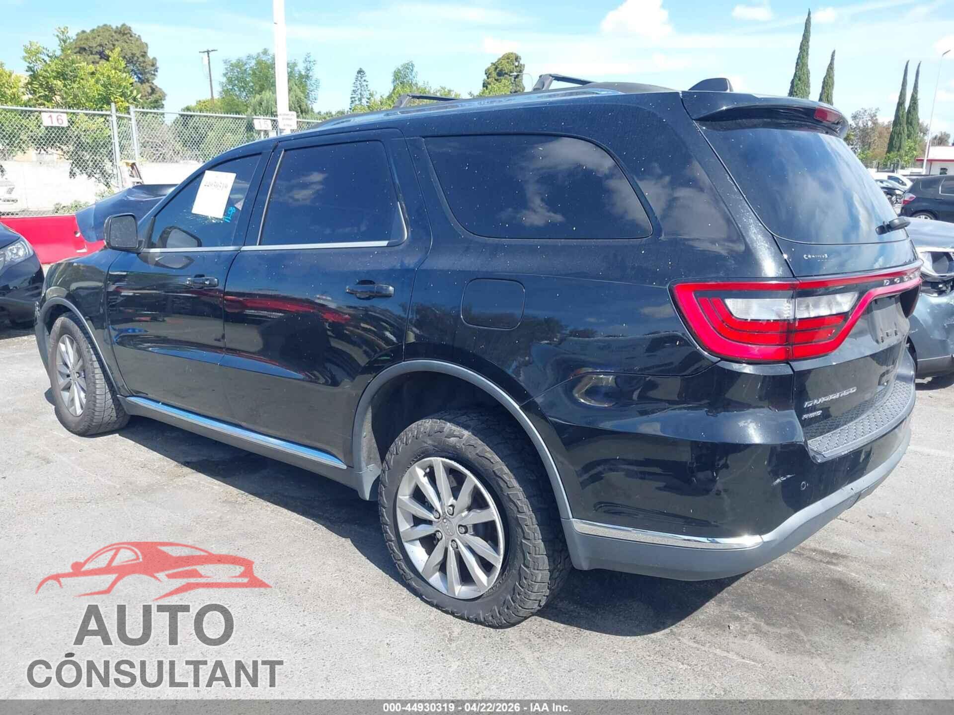 DODGE DURANGO 2017 - 1C4RDJAG7HC696962
