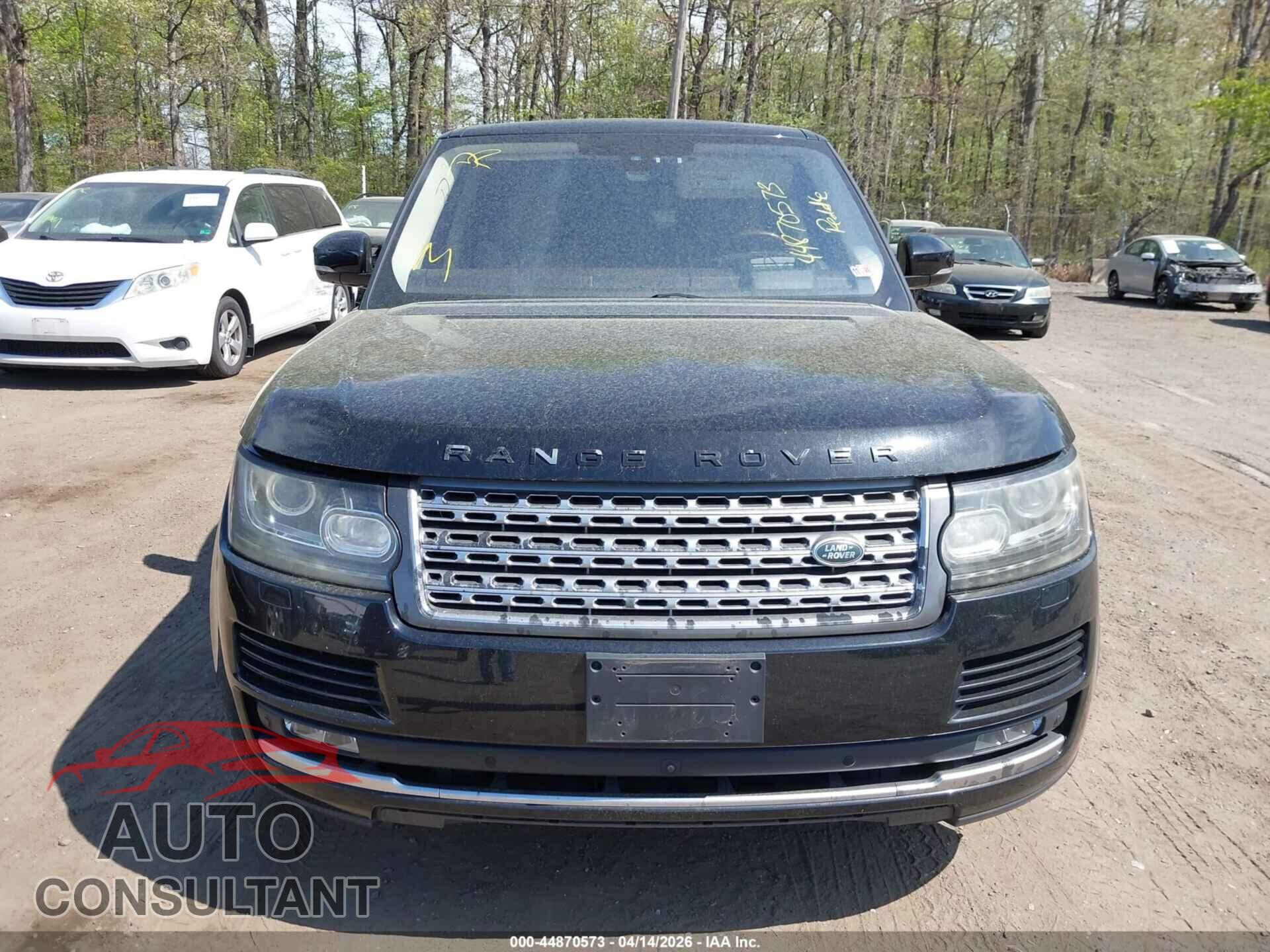 LAND ROVER RANGE ROVER 2016 - SALGS2EF1GA292756