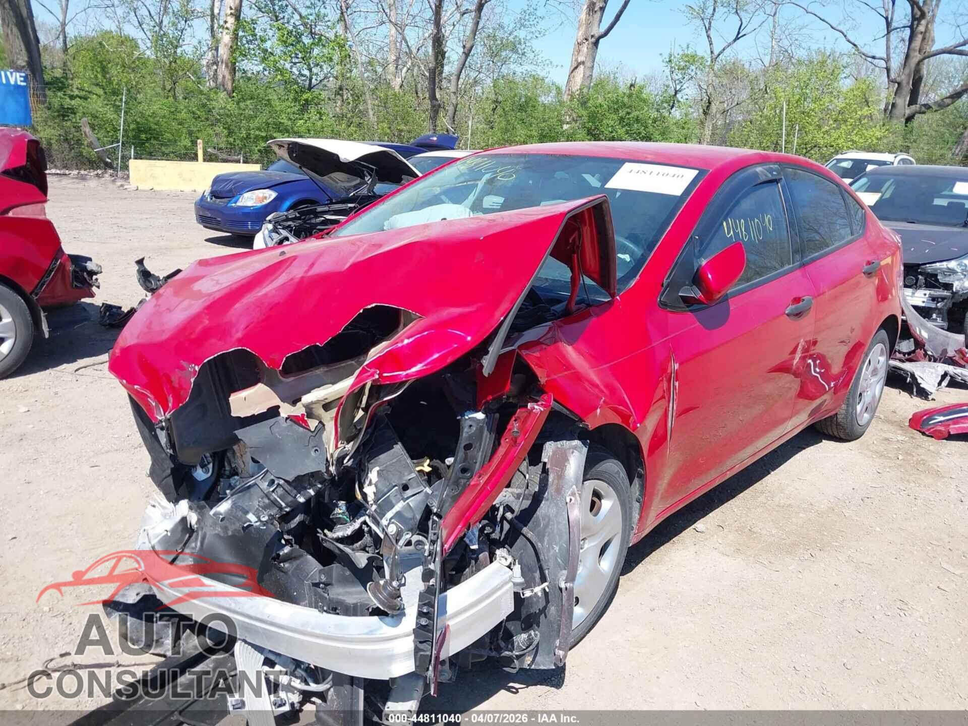 DODGE DART 2013 - 1C3CDFAA1DD257151