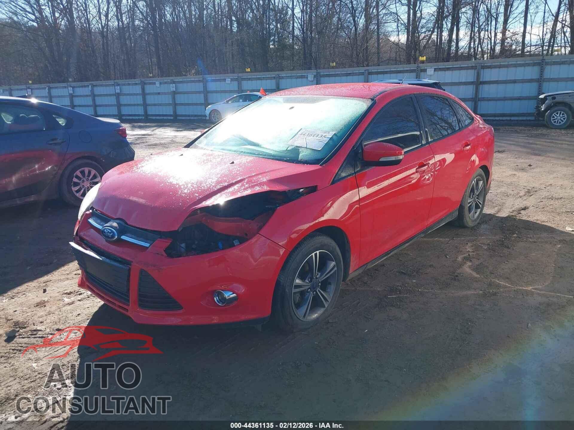 FORD FOCUS 2014 - 1FADP3F28EL405316
