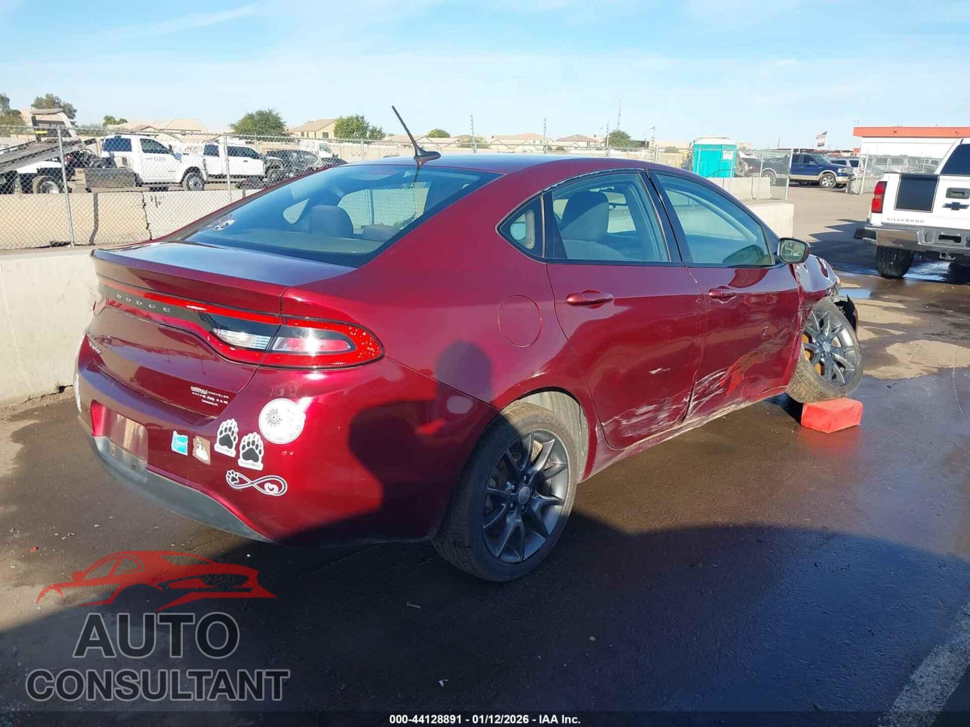 DODGE DART 2015 - 1C3CDFAA8FD374972