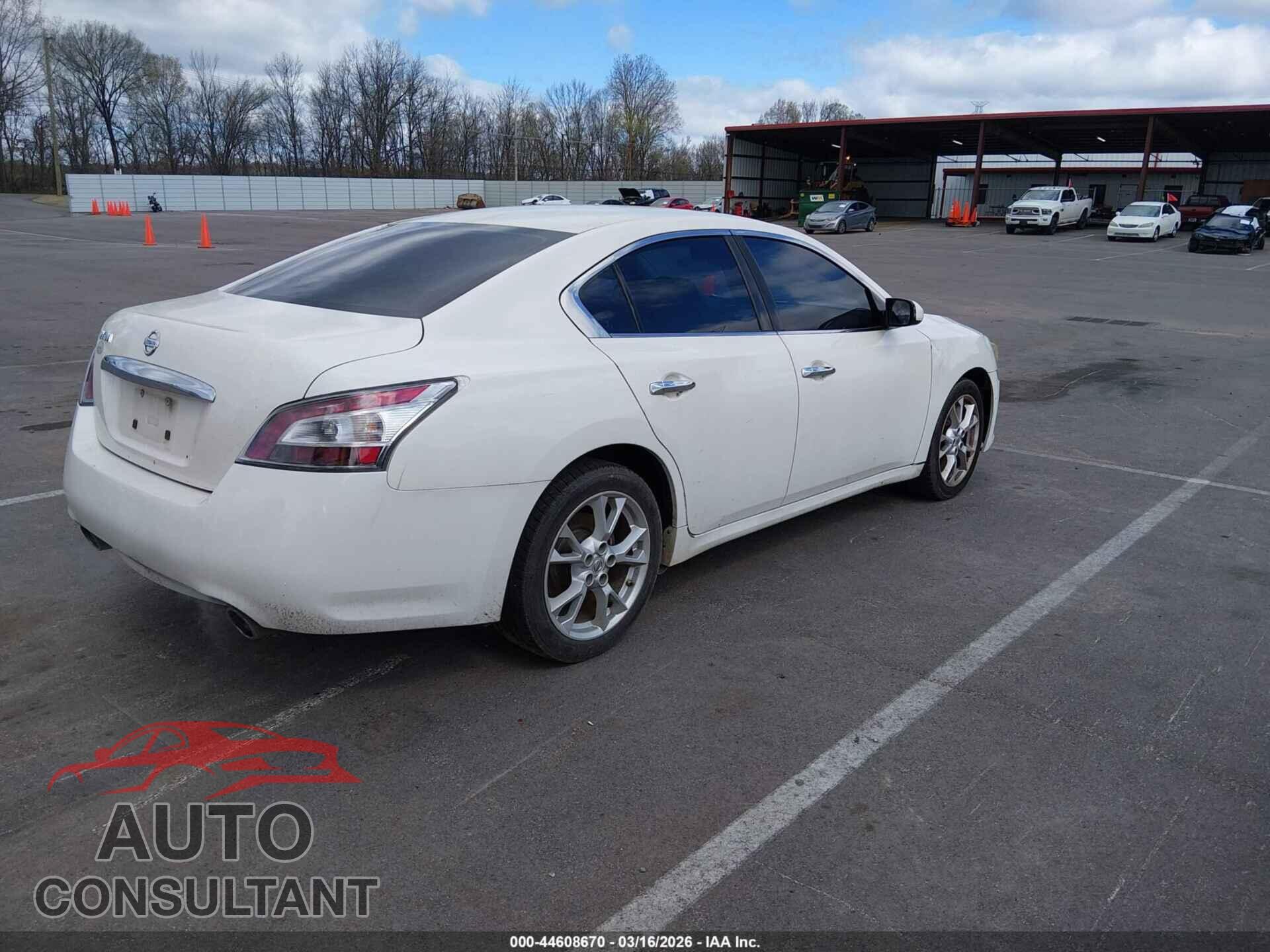 NISSAN MAXIMA 2012 - 1N4AA5AP1CC810840