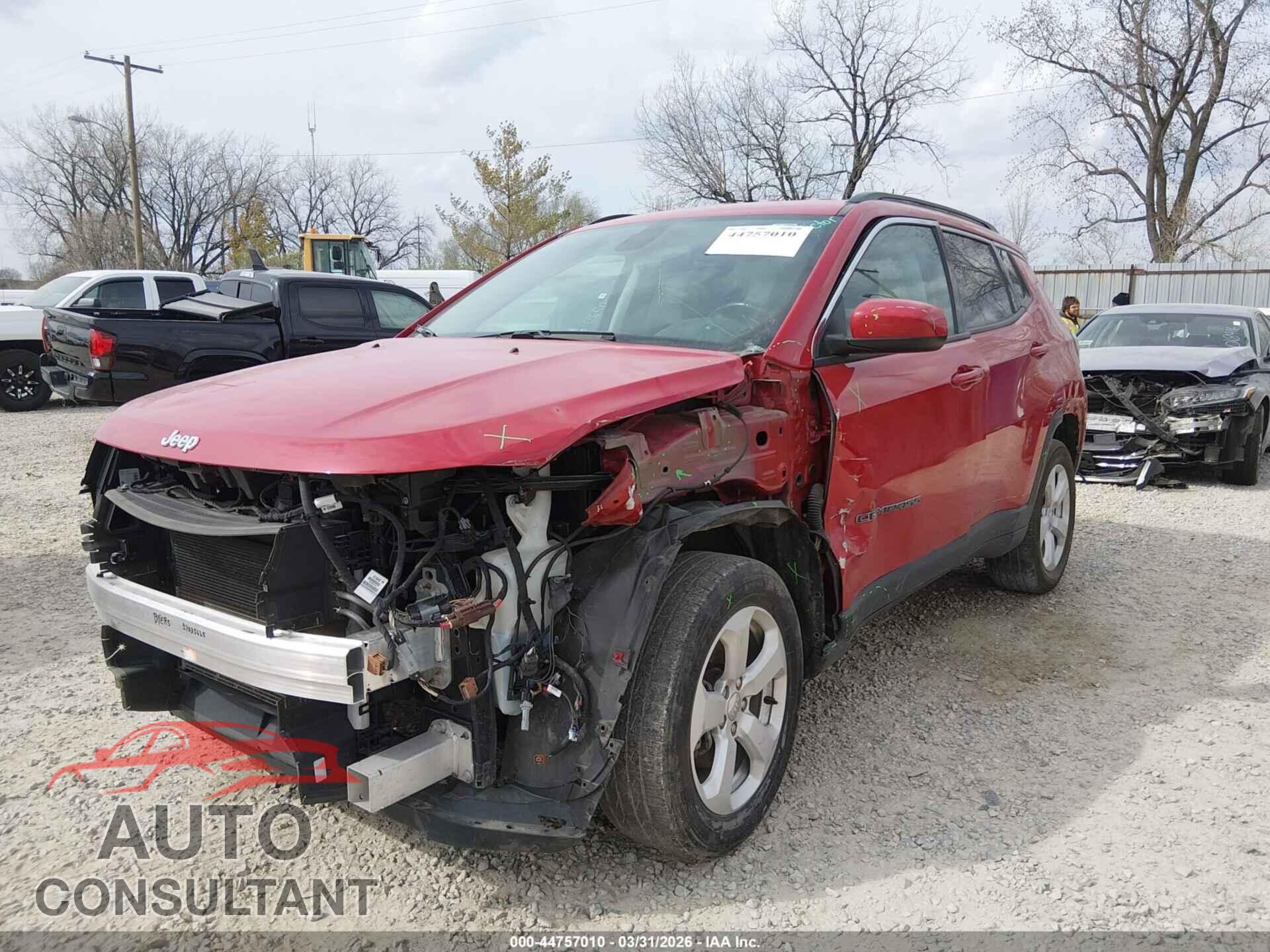 JEEP COMPASS 2019 - 3C4NJDBB4KT849997