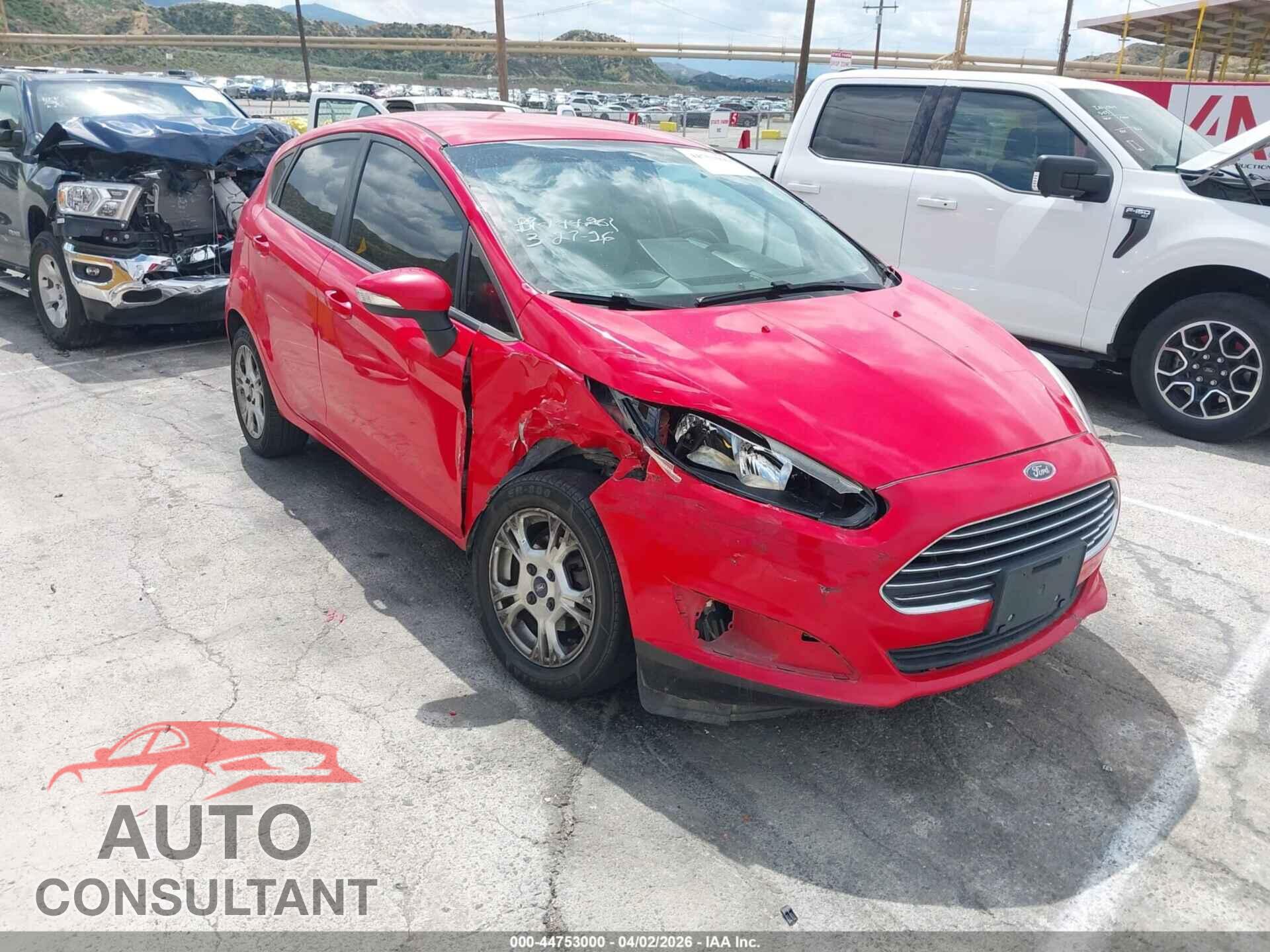 FORD FIESTA 2014 - 3FADP4EJ7EM108146