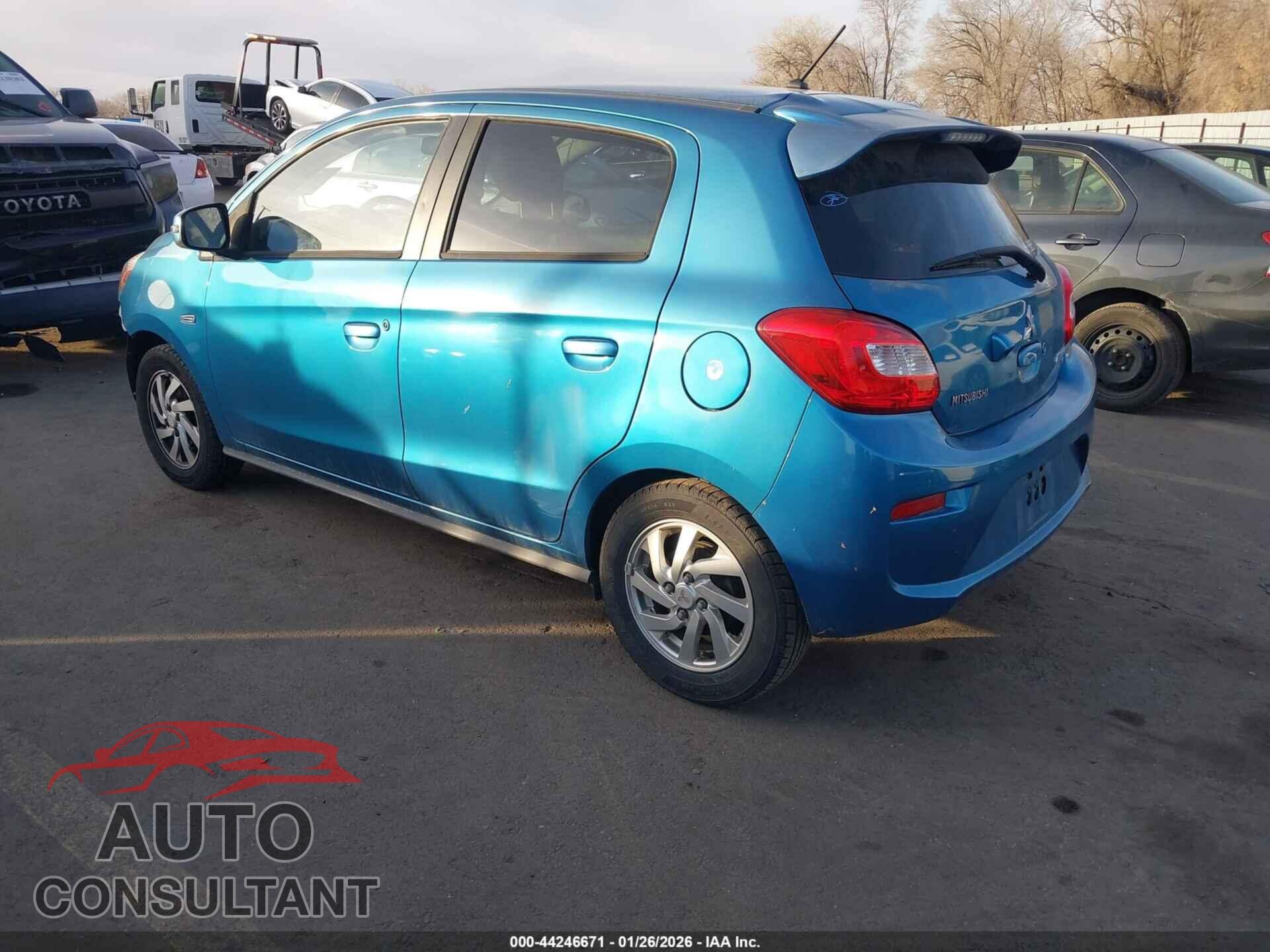 MITSUBISHI MIRAGE 2017 - ML32A4HJXHH005295