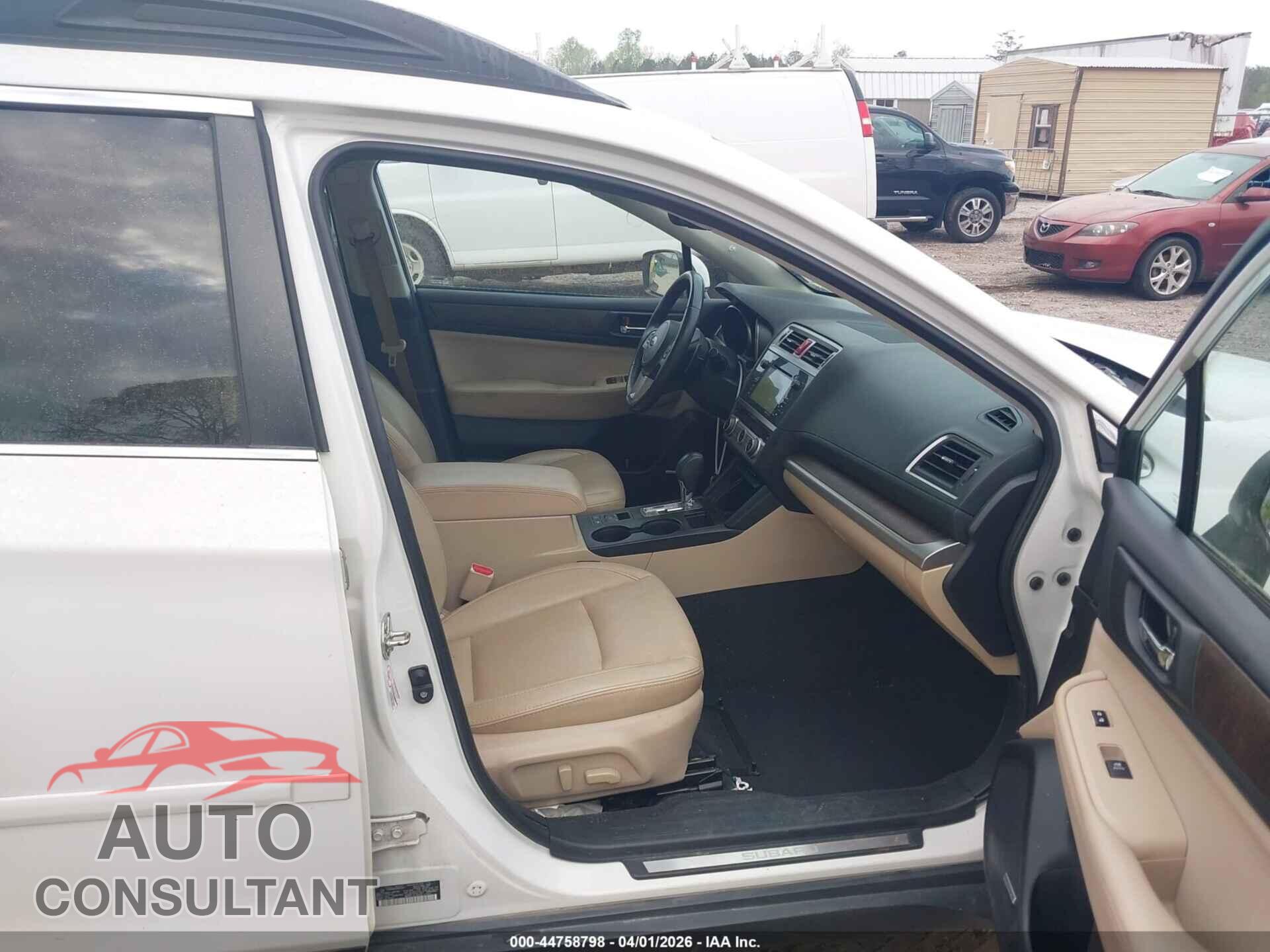 SUBARU OUTBACK 2017 - 4S4BSANC3H3367931