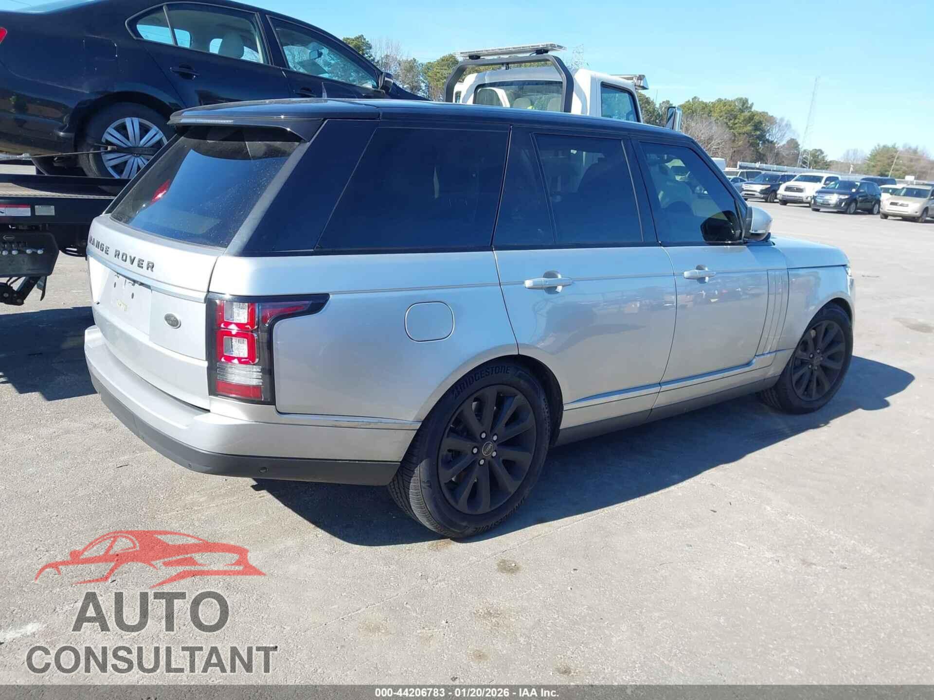 LAND ROVER RANGE ROVER 2017 - SALGS2FV0HA336513