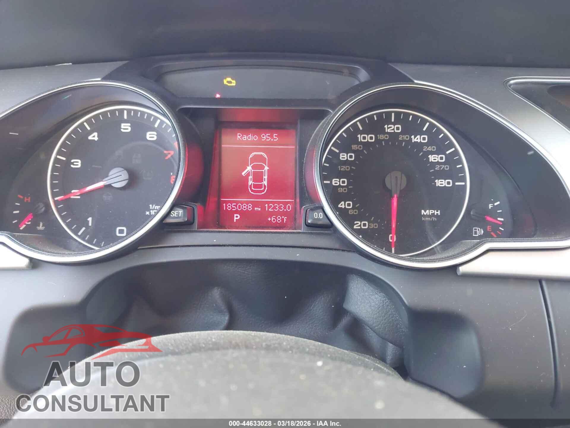 AUDI A5 2012 - WAULFAFR0CA005105