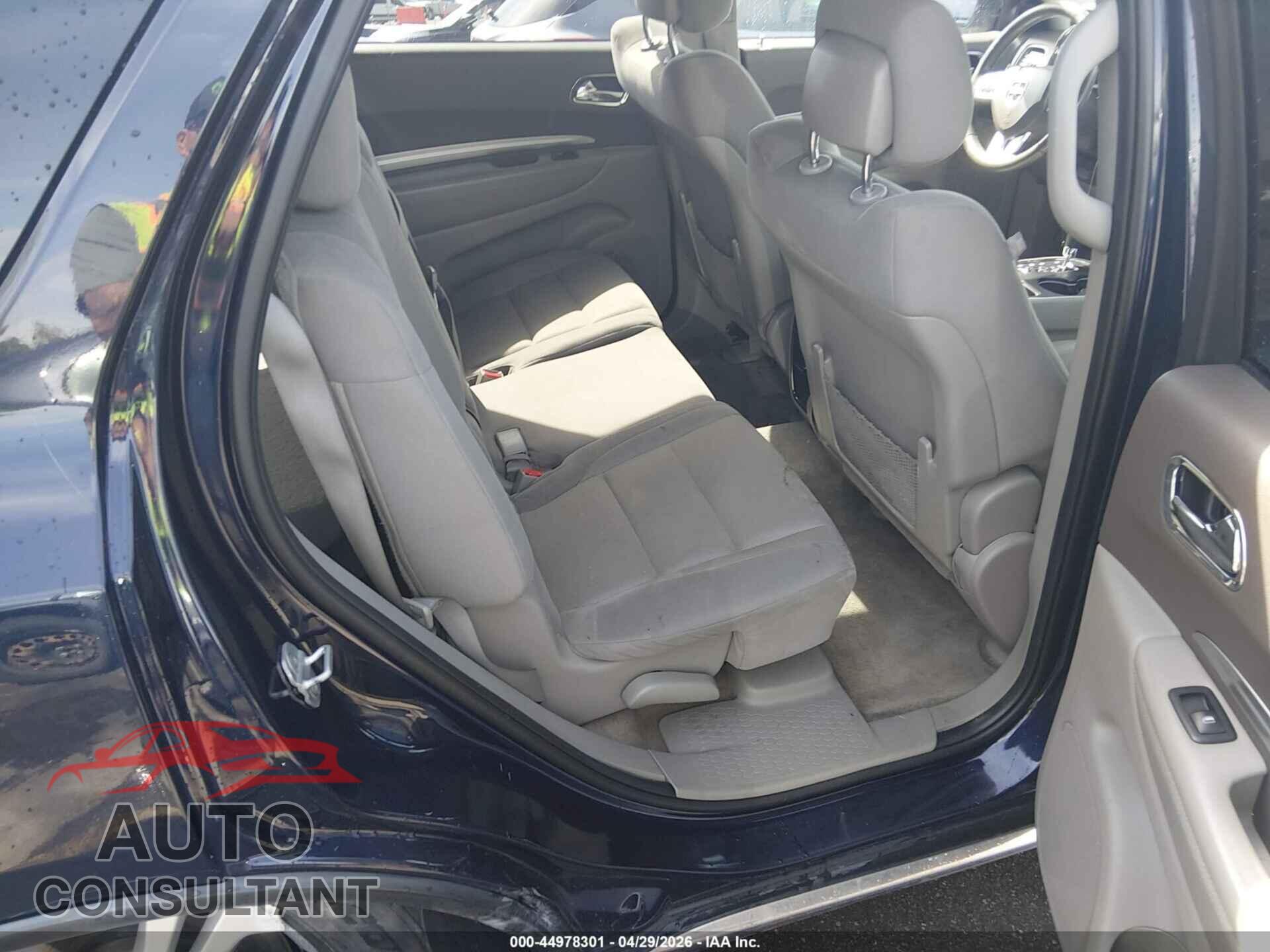 DODGE DURANGO 2012 - 1C4RDJAG0CC212834