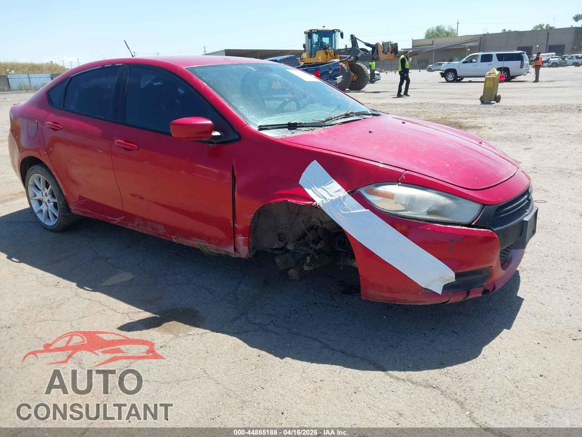 DODGE DART 2013 - 1C3CDFBA7DD151849