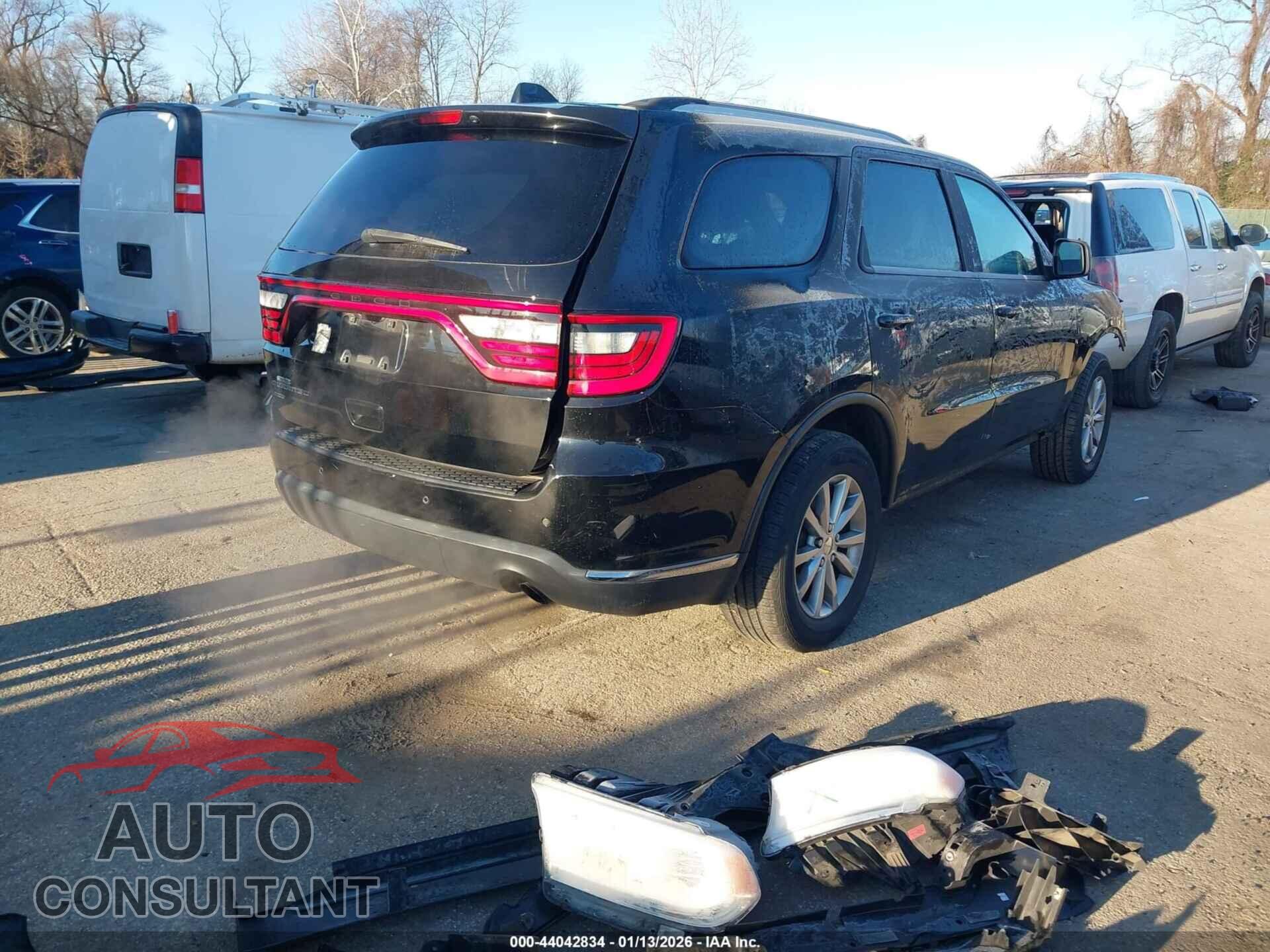DODGE DURANGO 2017 - 1C4RDJAG9HC666989