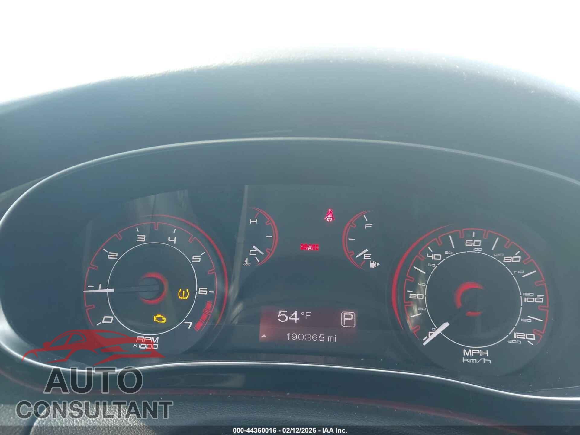 DODGE DART 2013 - 1C3CDFBA6DD103209