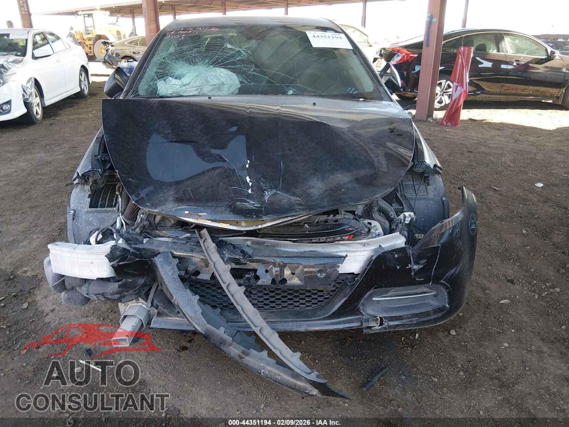 DODGE DART 2015 - 1C3CDFBB2FD352103