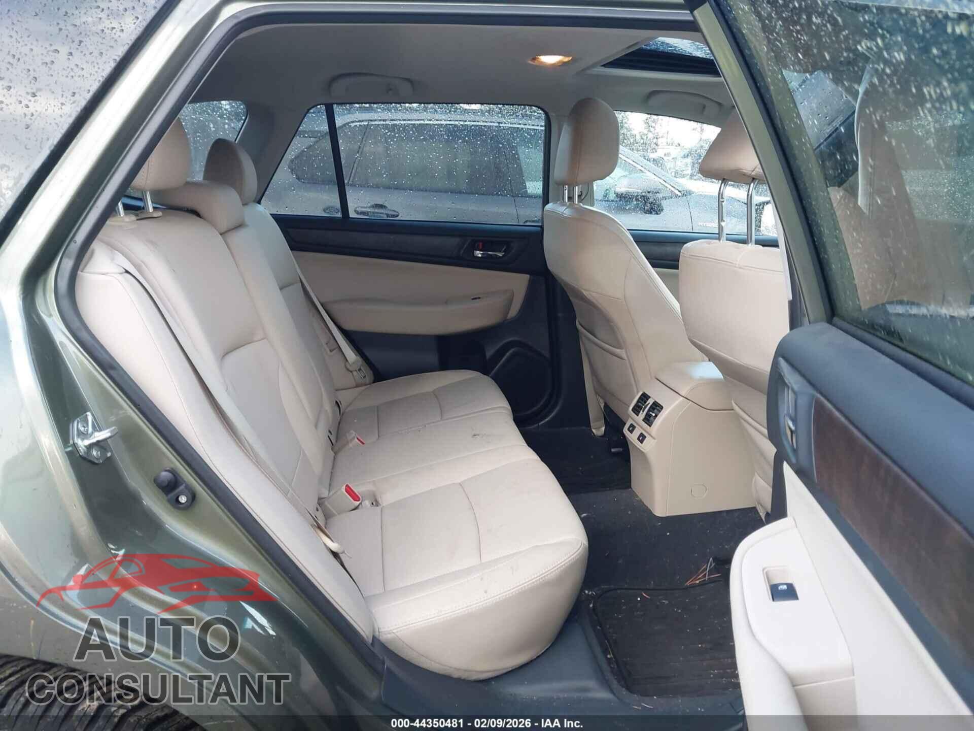 SUBARU OUTBACK 2017 - 4S4BSANC4H3208237