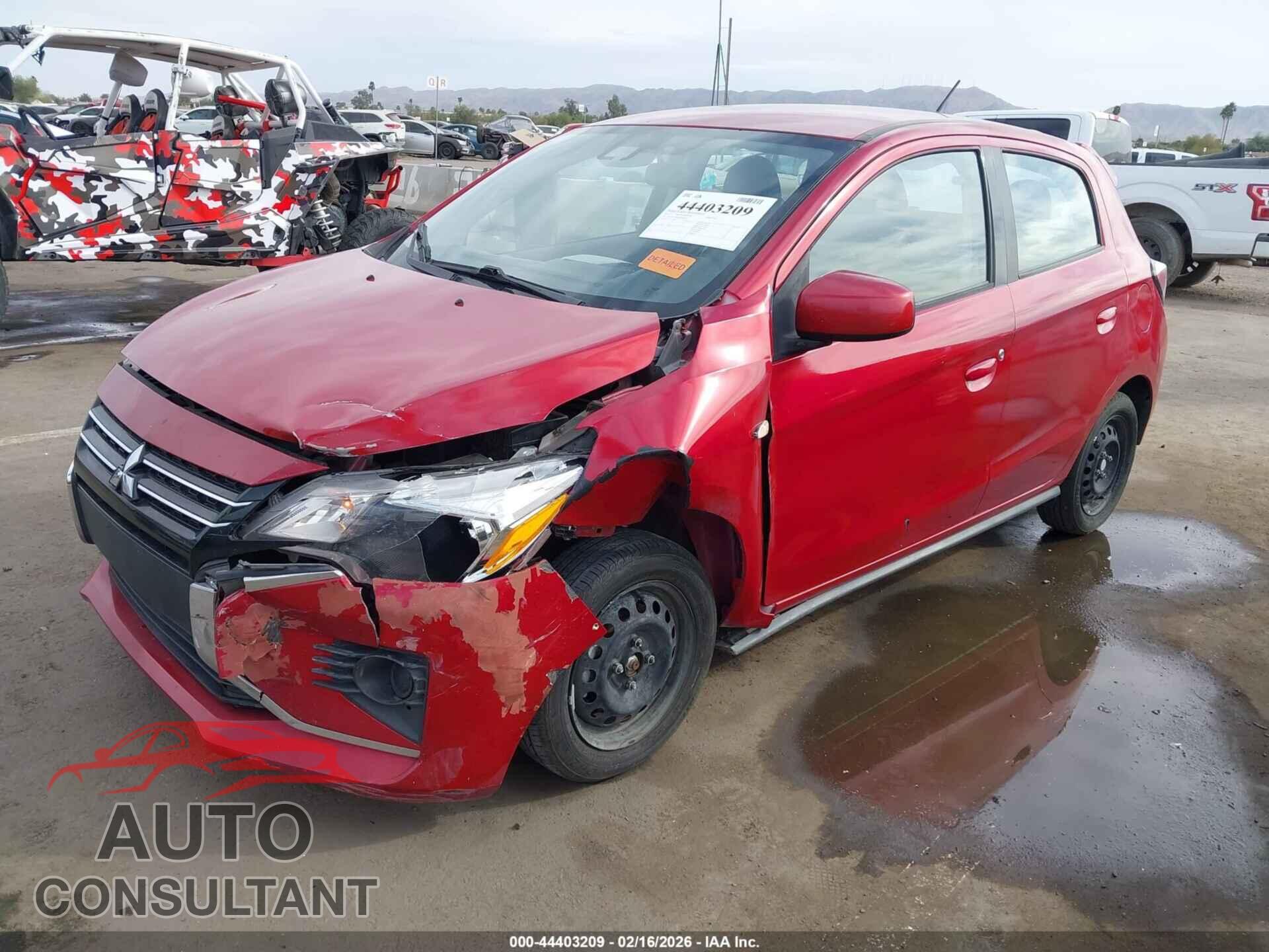 MITSUBISHI MIRAGE 2021 - ML32AUHJ4MH006260