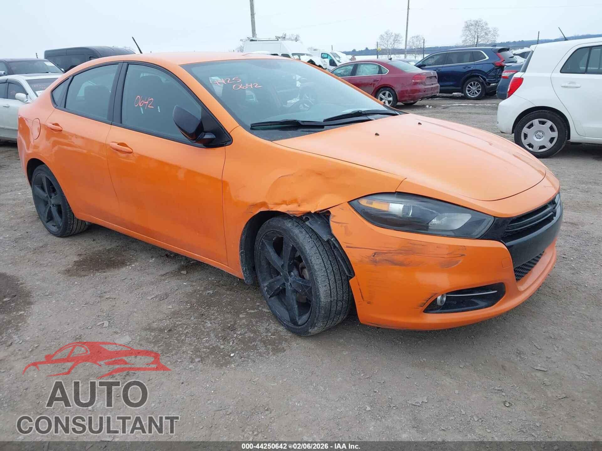 DODGE DART 2014 - 1C3CDFBB1ED775429