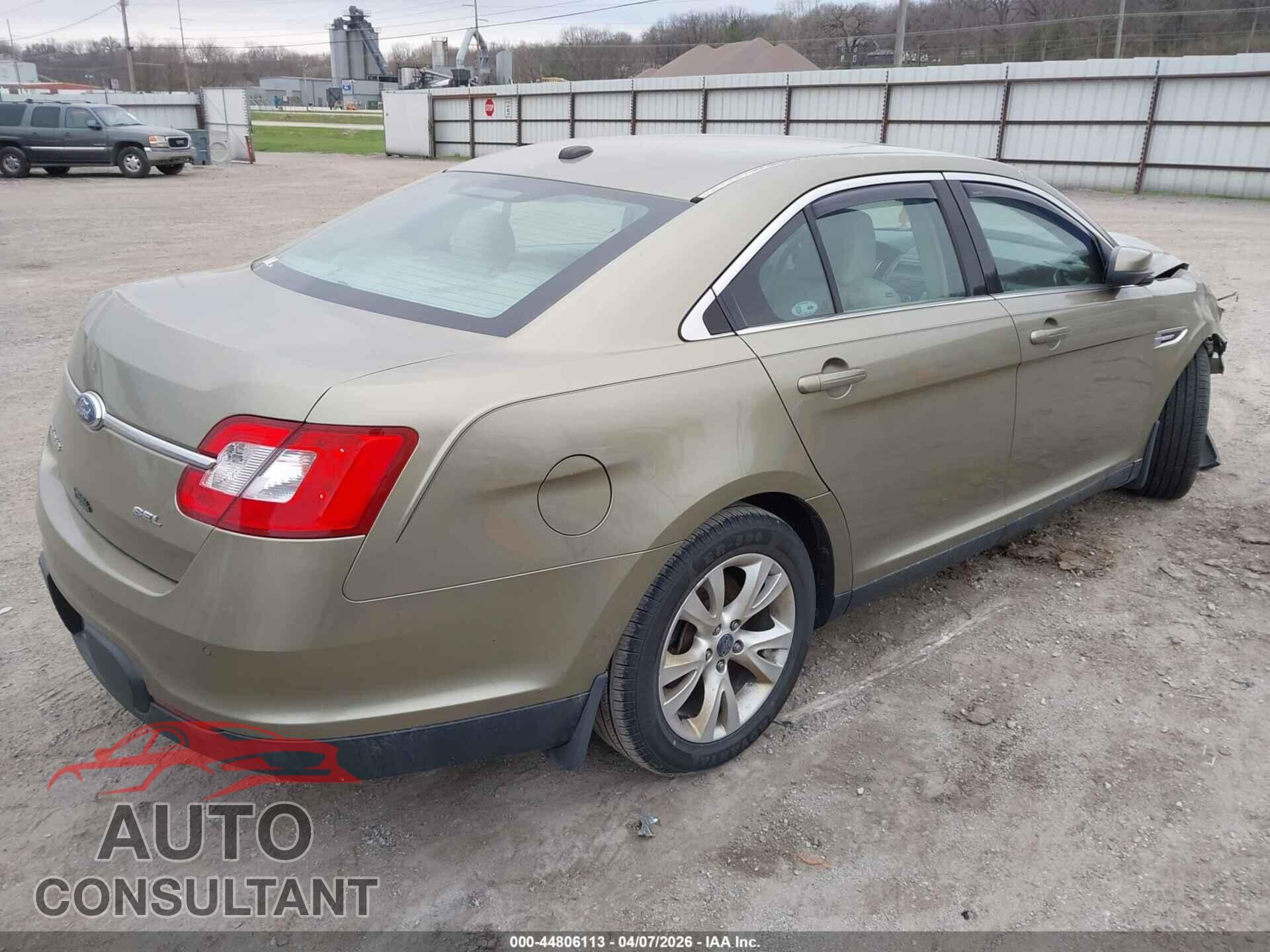 FORD TAURUS 2012 - 1FAHP2EW0CG110572