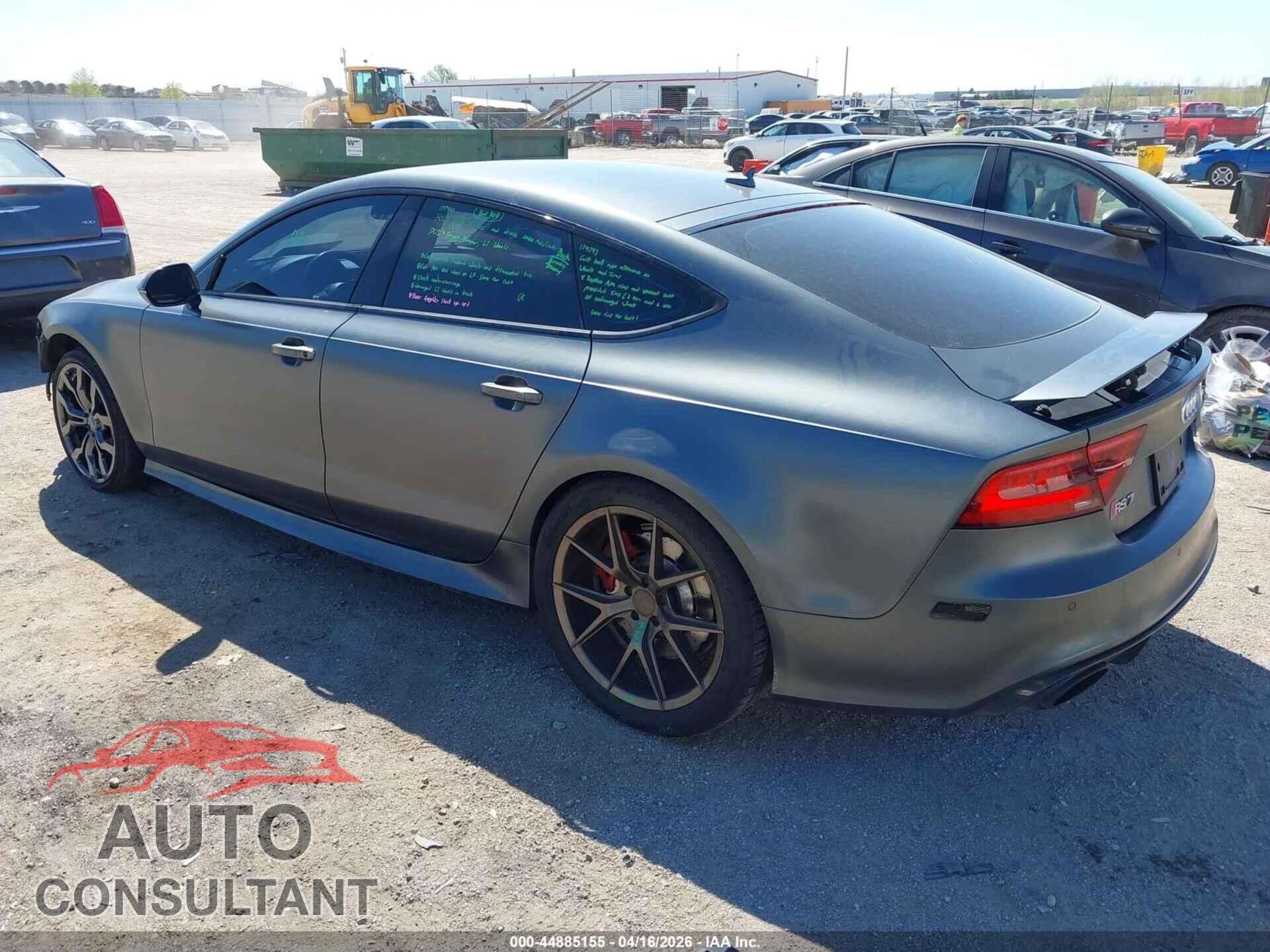 AUDI RS 7 2014 - WUAW2BFC7EN902711