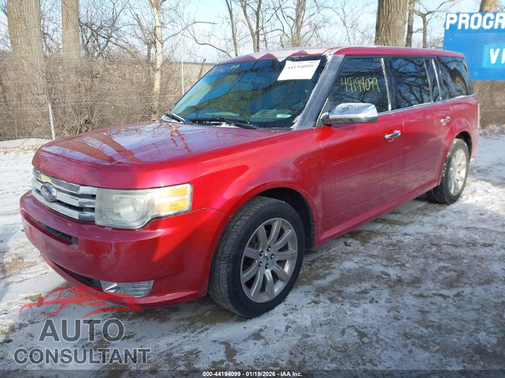 FORD FLEX 2010 - 2FMGK5DC7ABA62727
