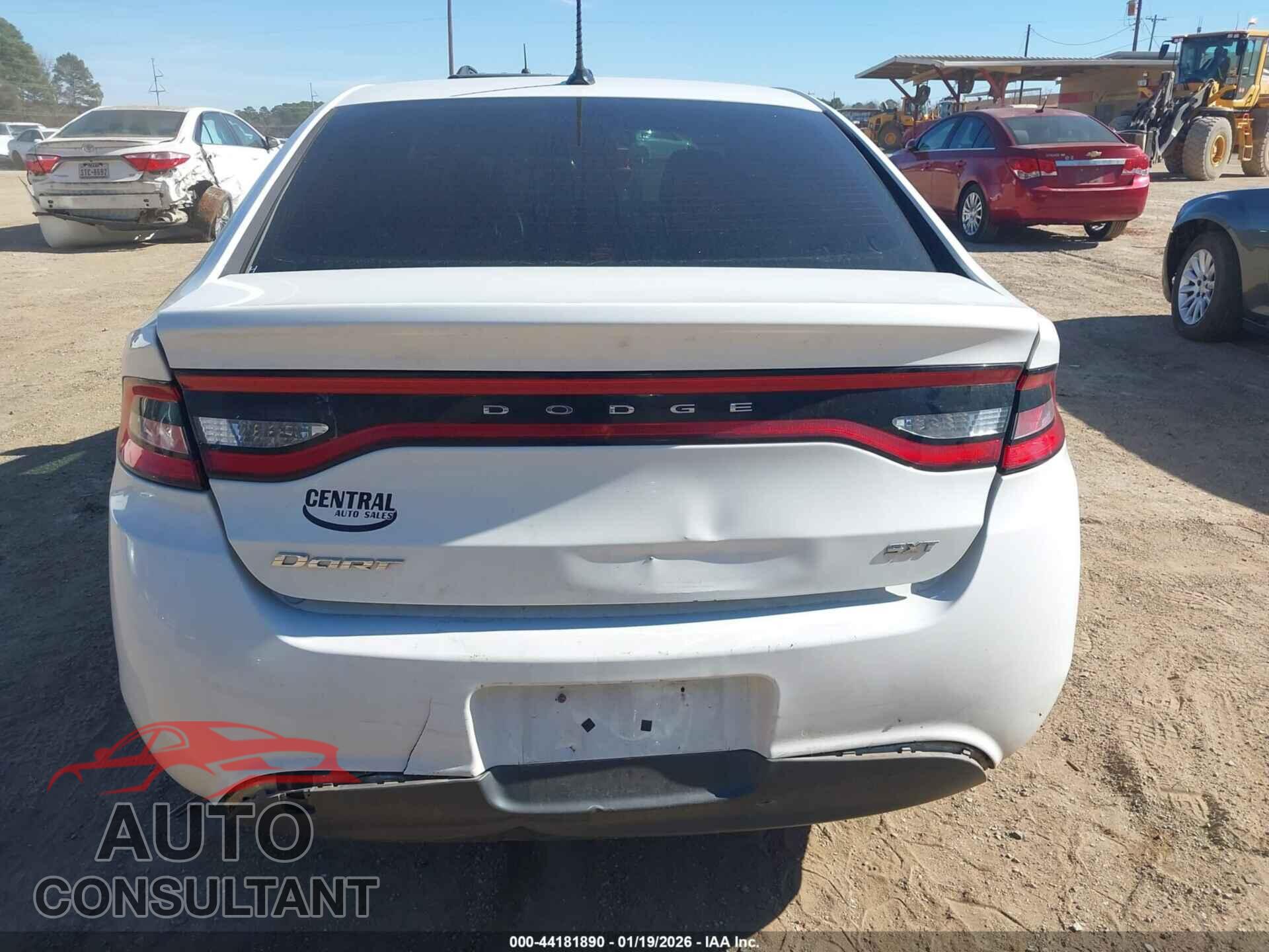 DODGE DART 2016 - 1C3CDFBB1GD629633