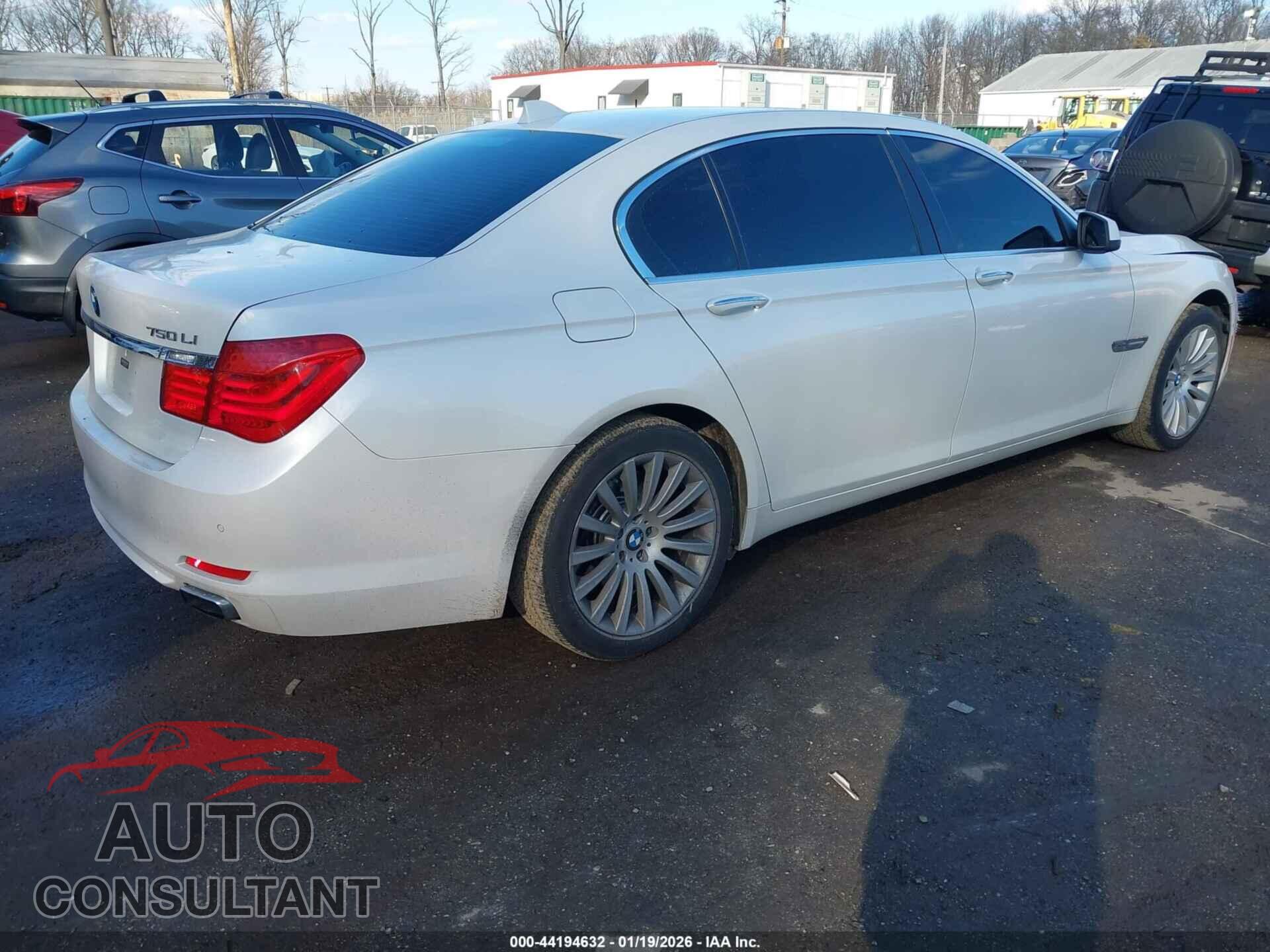 BMW 750LI 2012 - WBAKC8C55CC435666