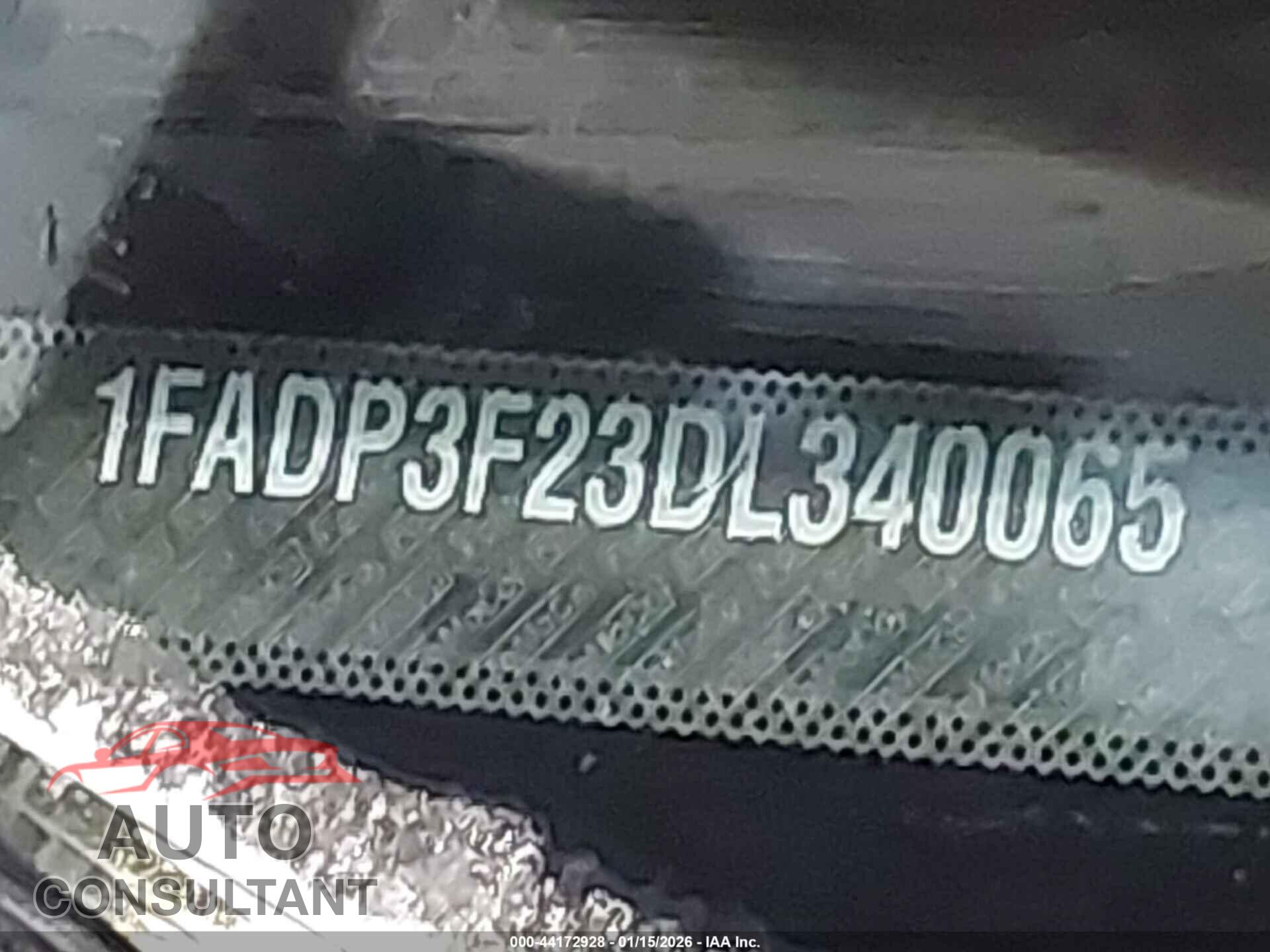 FORD FOCUS 2013 - 1FADP3F23DL340065