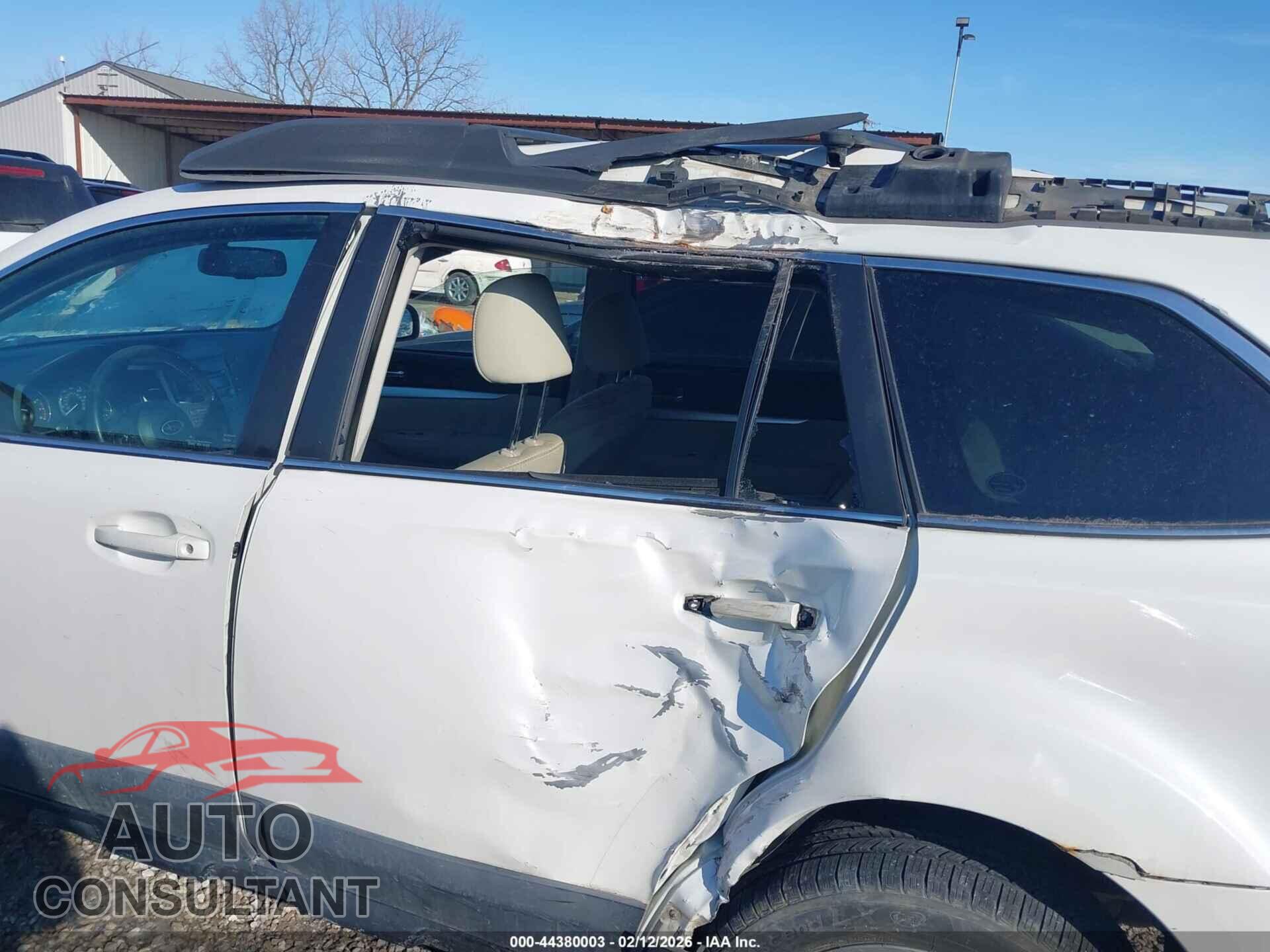 SUBARU OUTBACK 2011 - 4S4BRBCC2B3326508