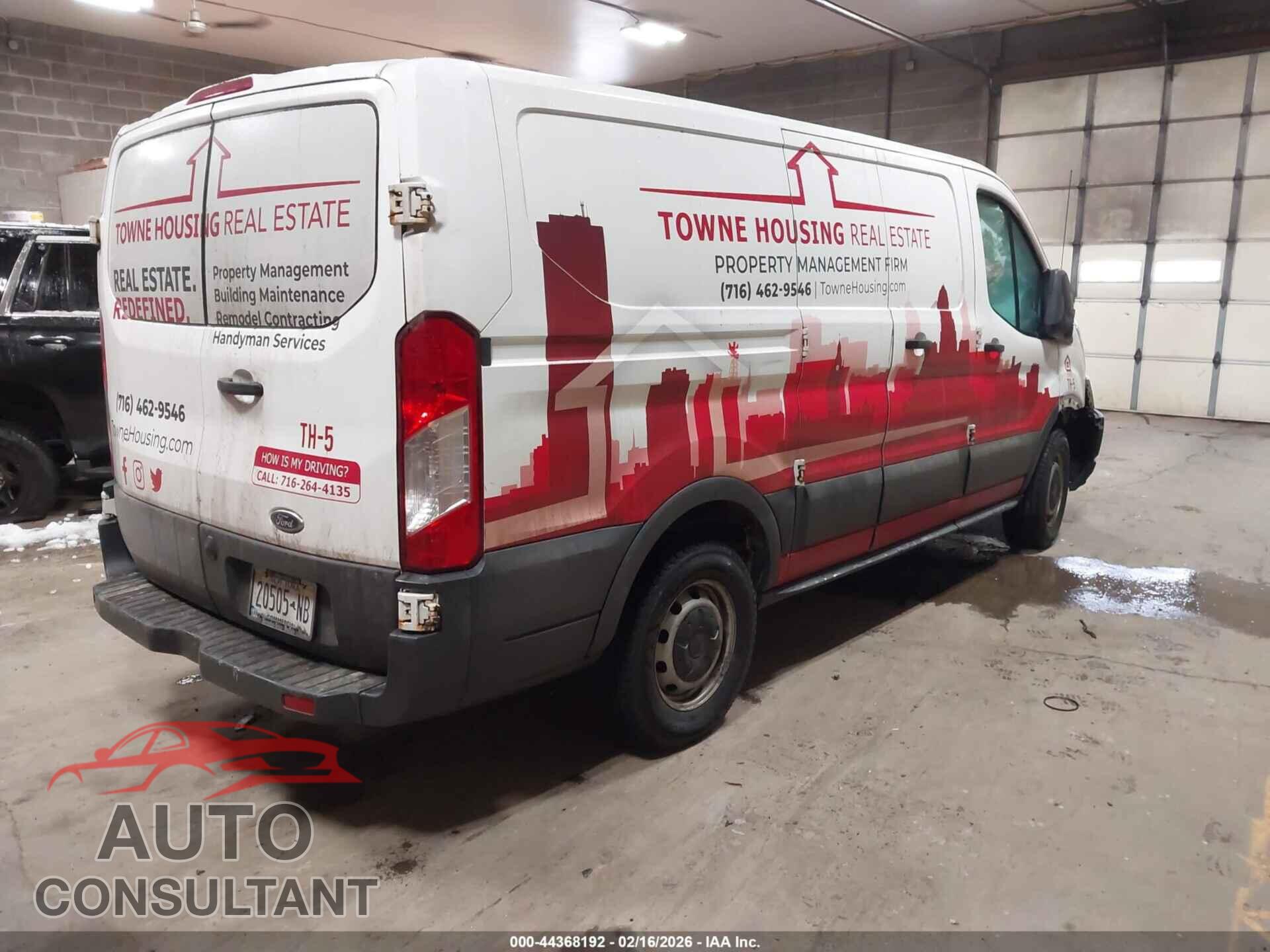 FORD TRANSIT-150 2017 - 1FTYE1ZM2HKB14064