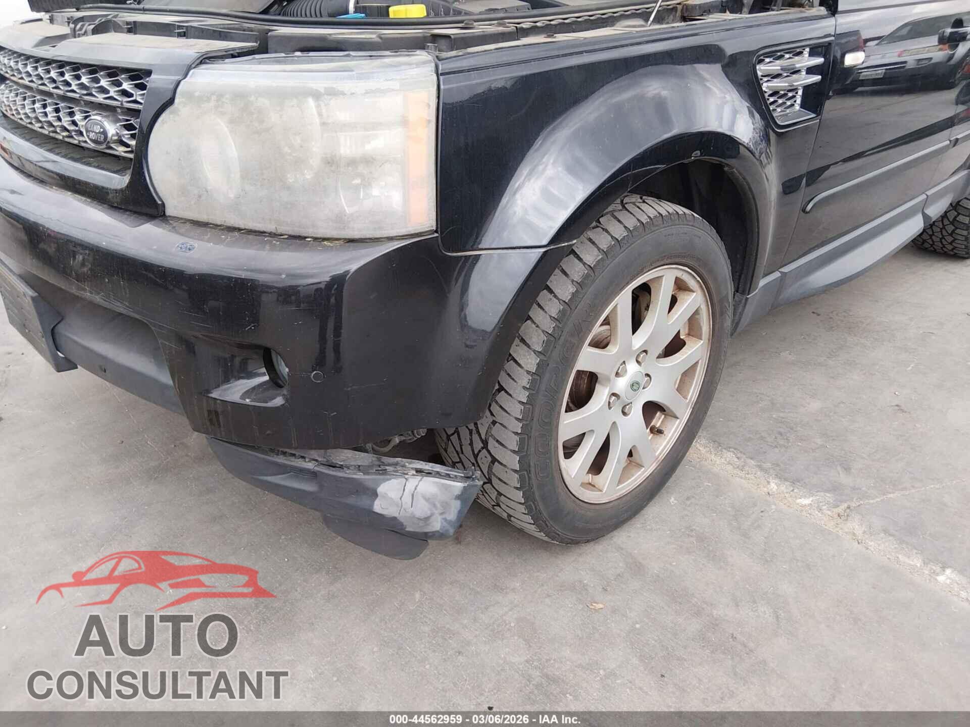 LAND ROVER RANGE ROVER SPORT 2012 - SALSK2D43CA722355