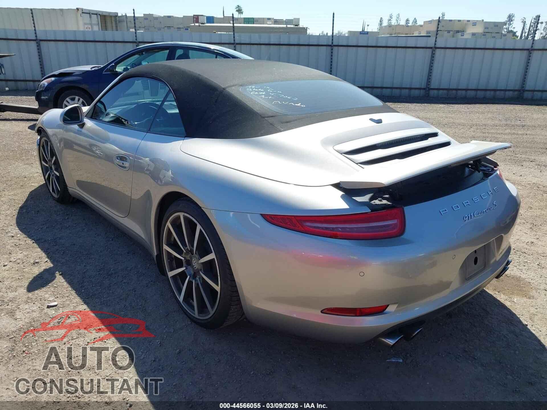 PORSCHE 911 2013 - WP0CB2A93DS154468