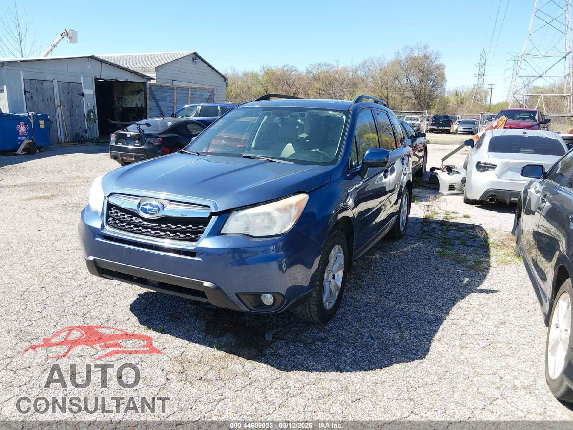 SUBARU FORESTER 2014 - JF2SJAPC8EH523529