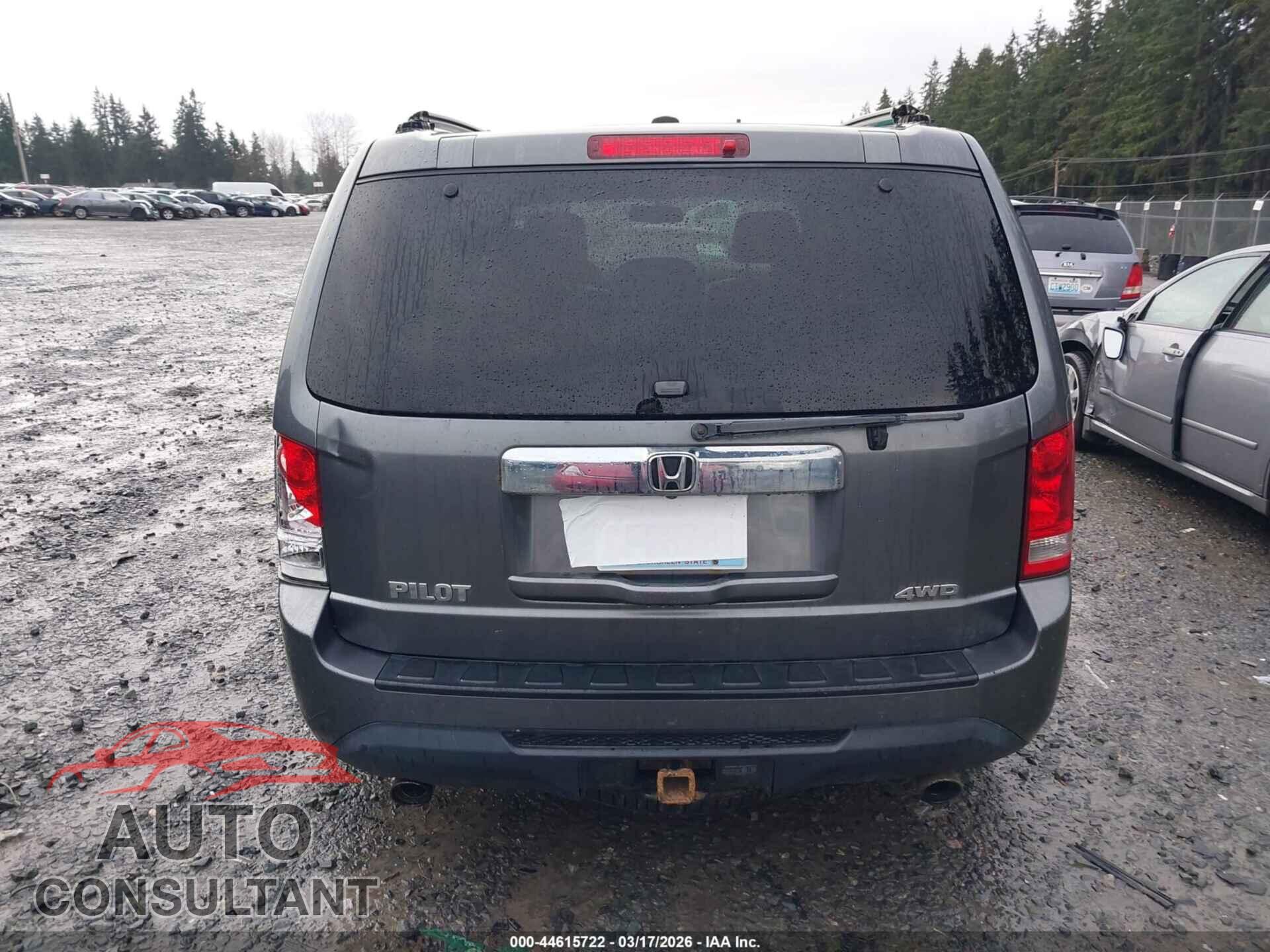HONDA PILOT 2013 - 5FNYF4H54DB067006