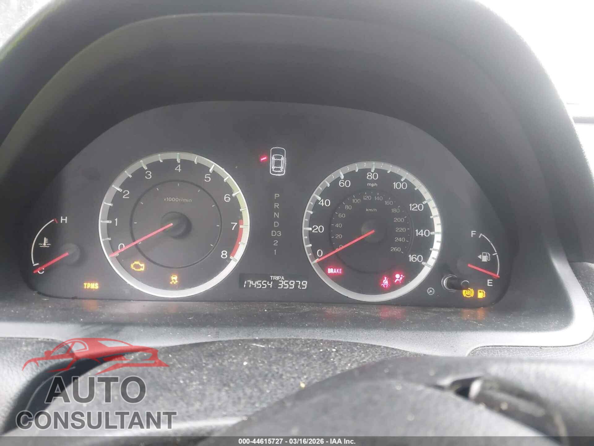 HONDA ACCORD 2012 - 1HGCP2F67CA055528