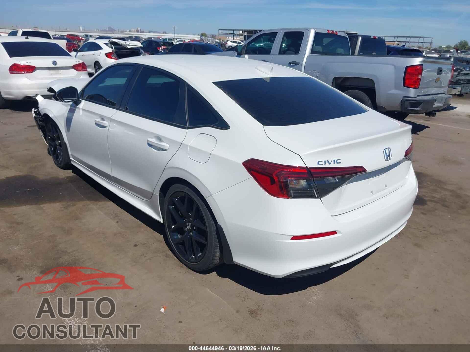 HONDA CIVIC 2022 - 2HGFE2F52NH582343
