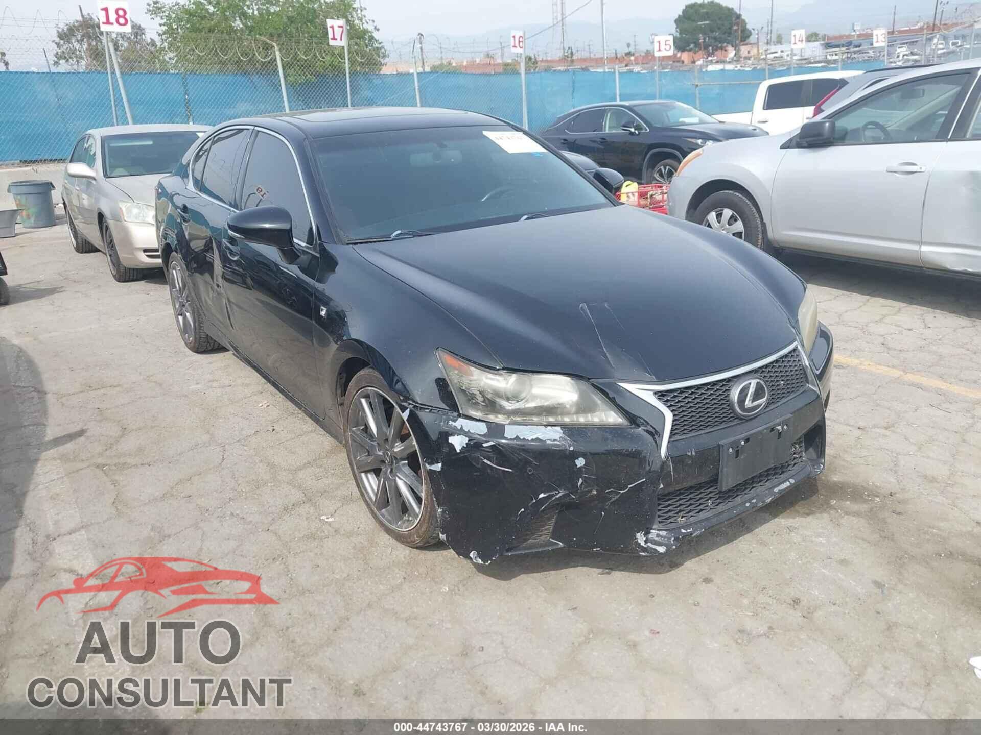 LEXUS GS 350 2014 - JTHBE1BL8E5031402
