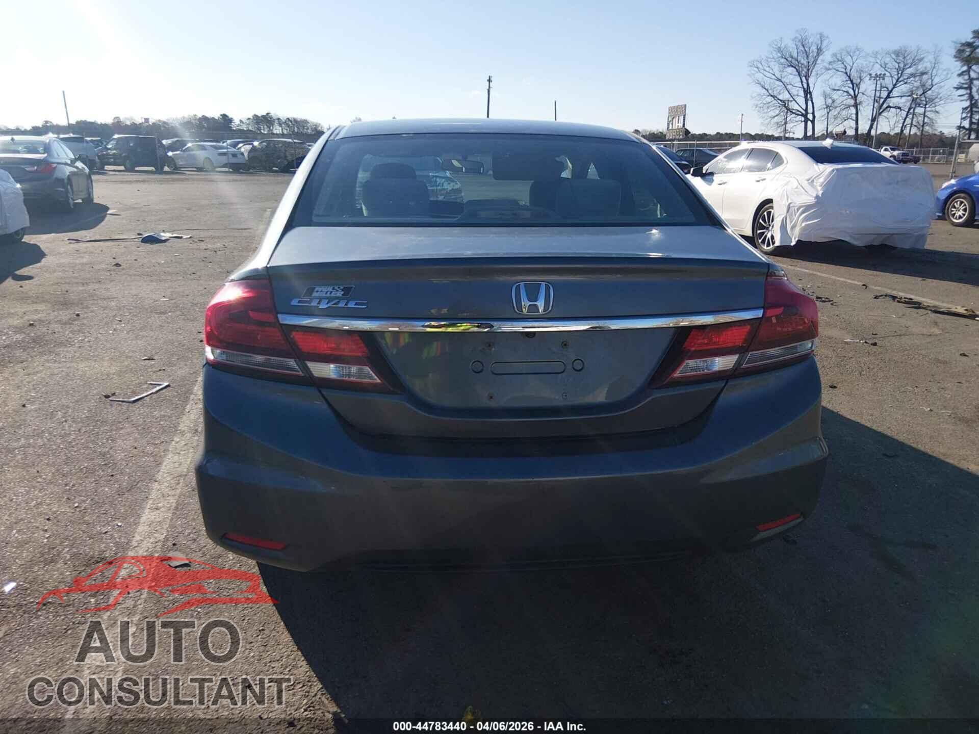 HONDA CIVIC 2013 - 19XFB2F56DE282032