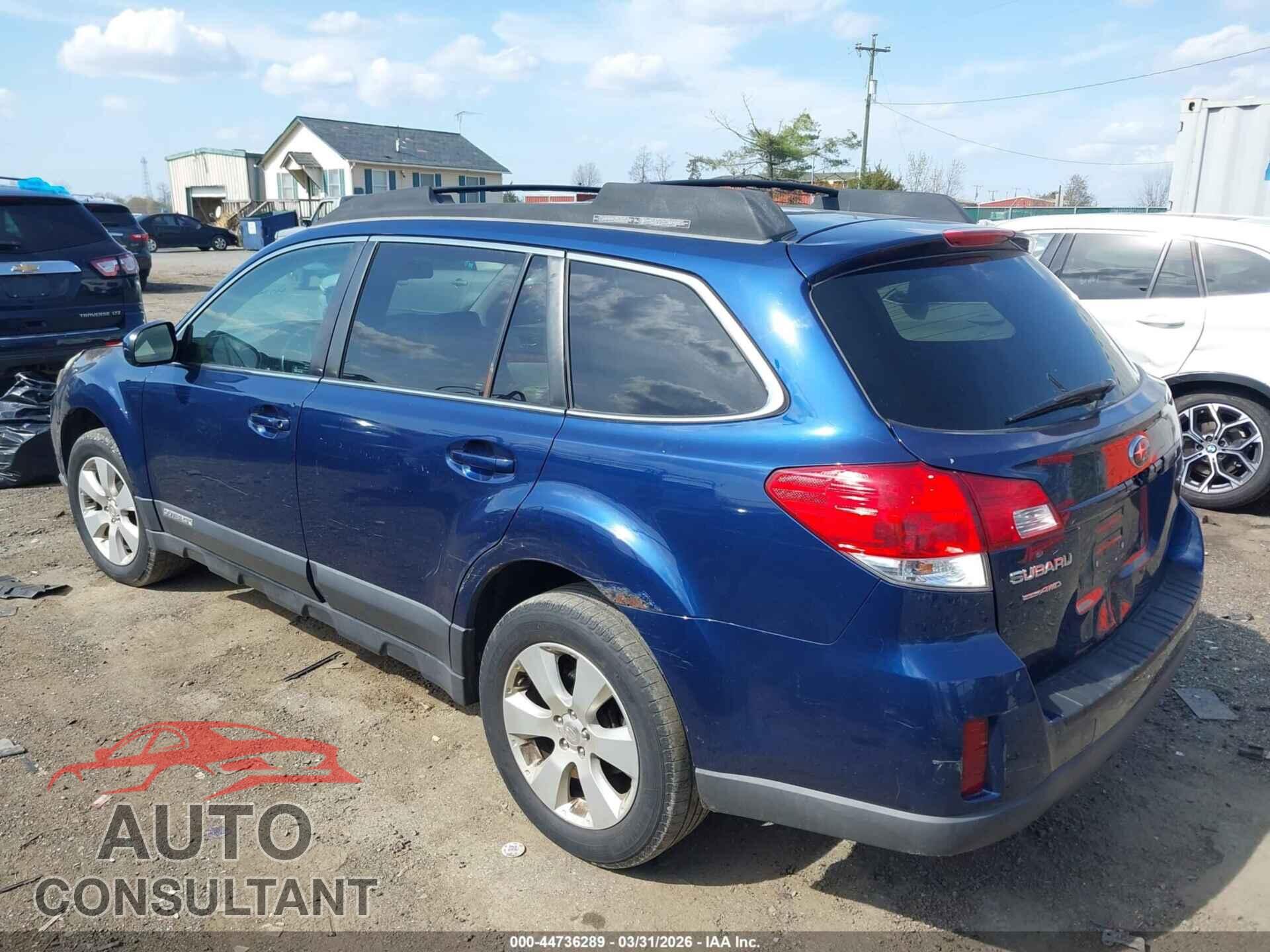 SUBARU OUTBACK 2010 - 4S4BRCLC7A3335290