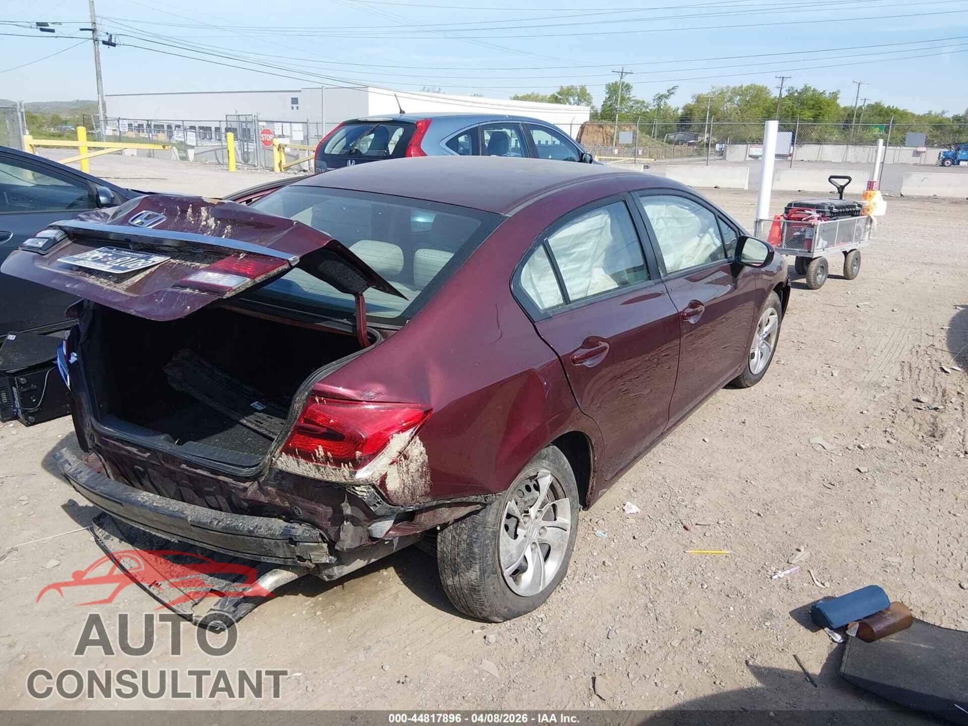 HONDA CIVIC 2014 - 19XFB2F54EE083790