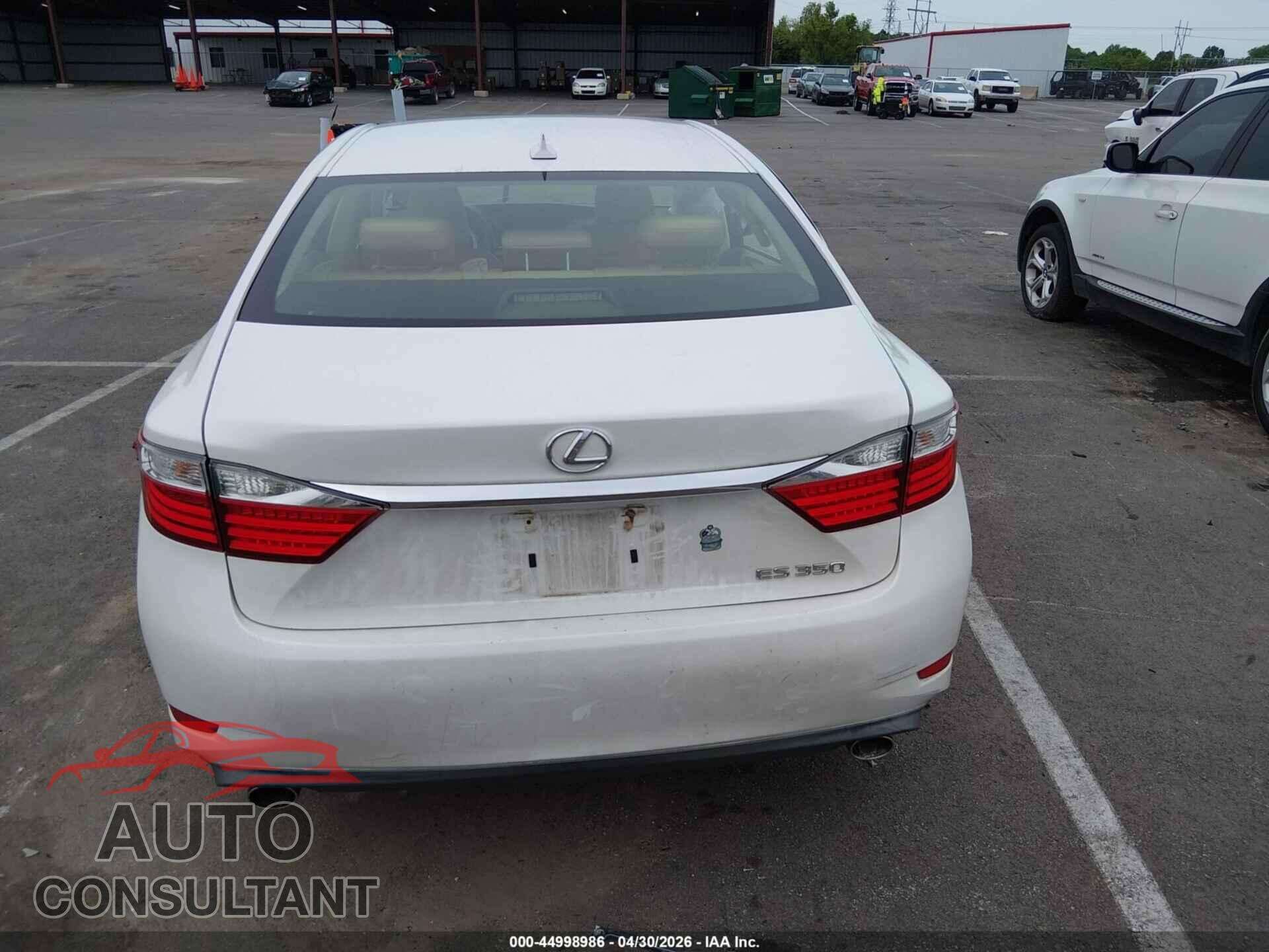 LEXUS ES 350 2014 - JTHBK1GG0E2139387