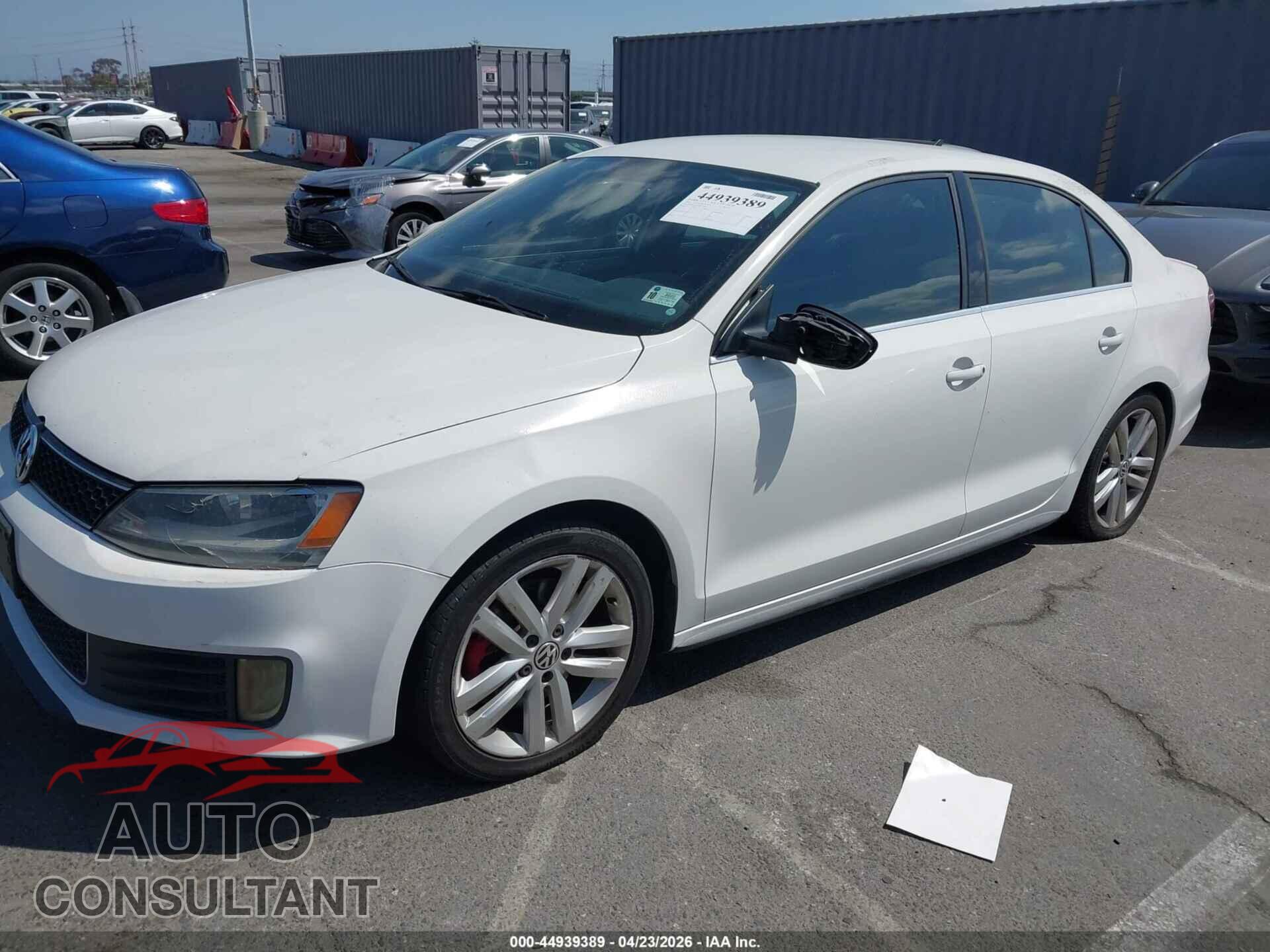 VOLKSWAGEN JETTA 2012 - 3VW4A7AJ5CM424965
