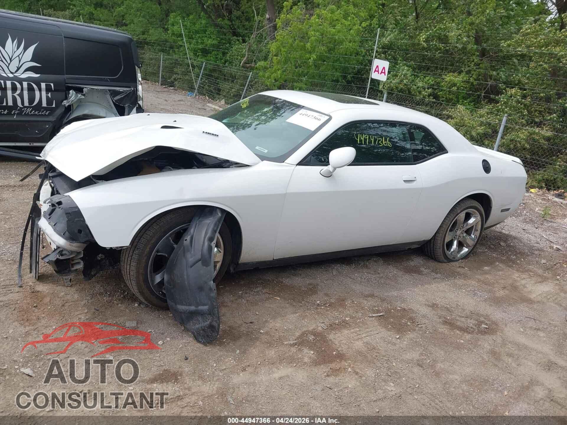 DODGE CHALLENGER 2012 - 2C3CDYBT6CH157043
