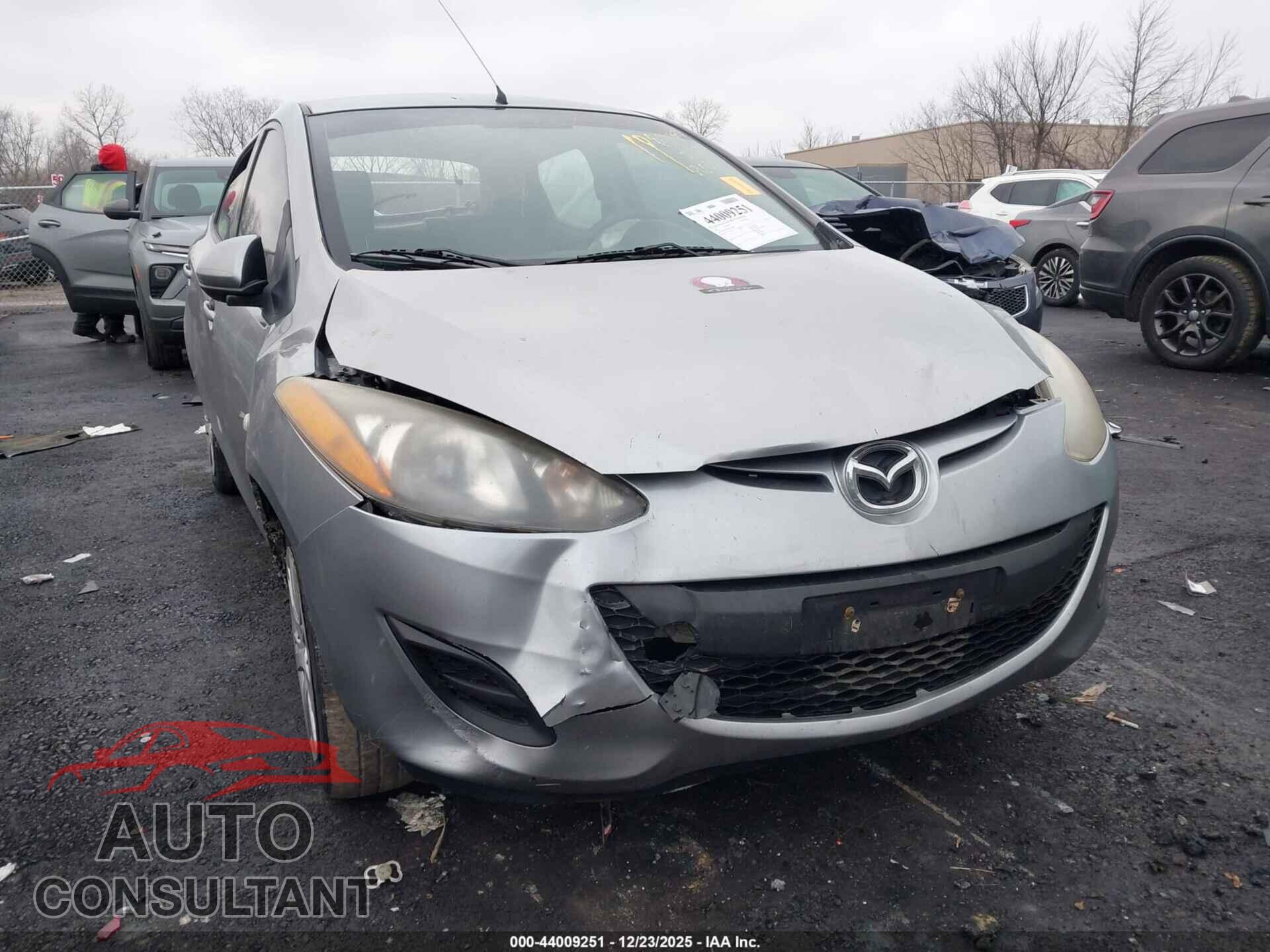 MAZDA MAZDA2 2011 - JM1DE1HY9B0110535