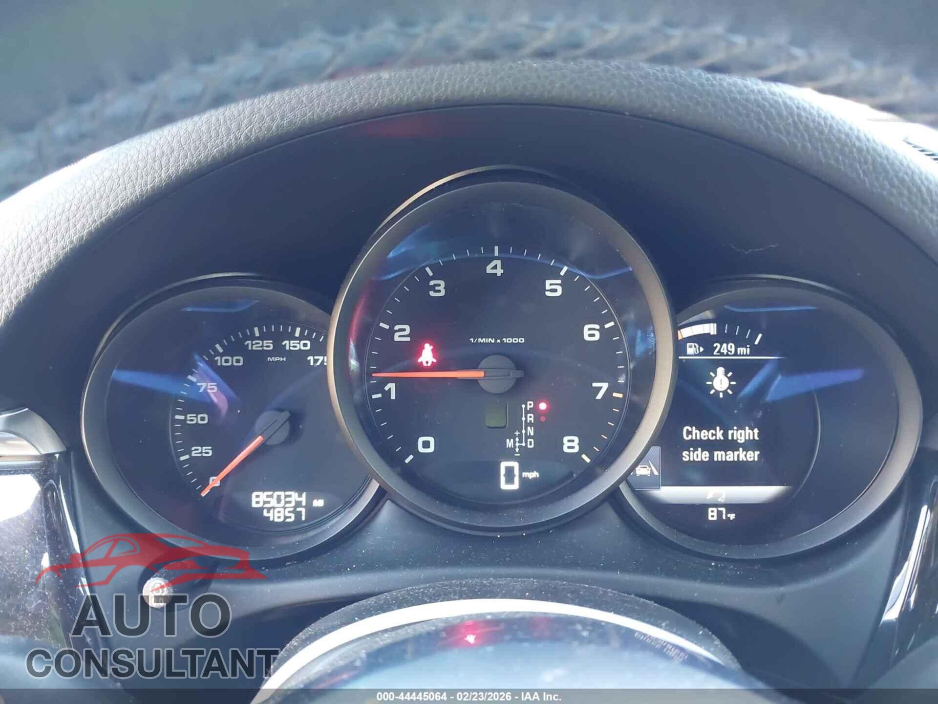 PORSCHE MACAN 2019 - WP1AA2A55KLB00229