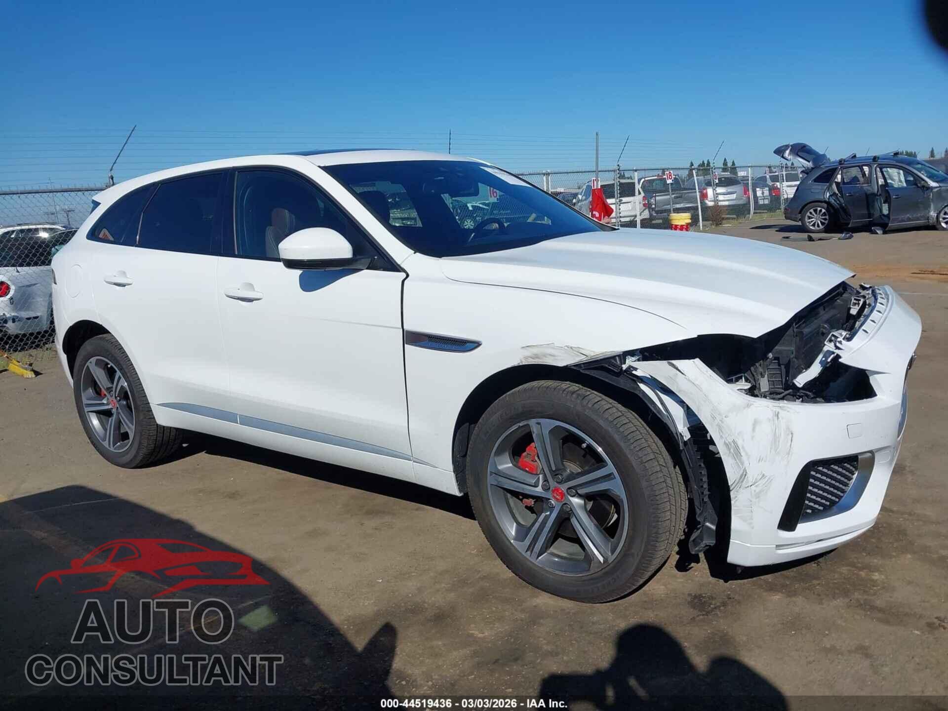 JAGUAR F-PACE 2017 - SADCM2BV2HA076836