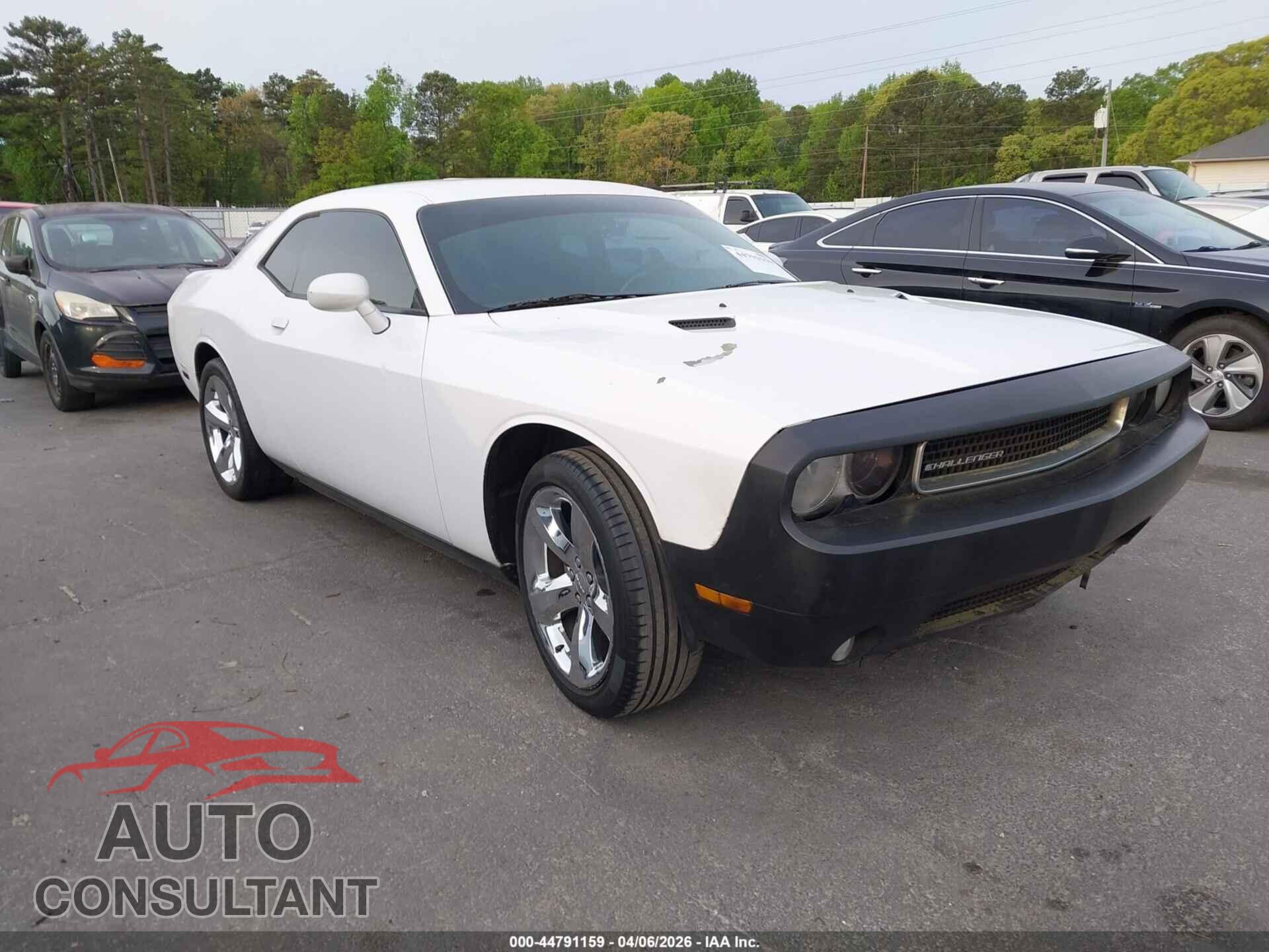DODGE CHALLENGER 2012 - 2C3CDYAG9CH137499