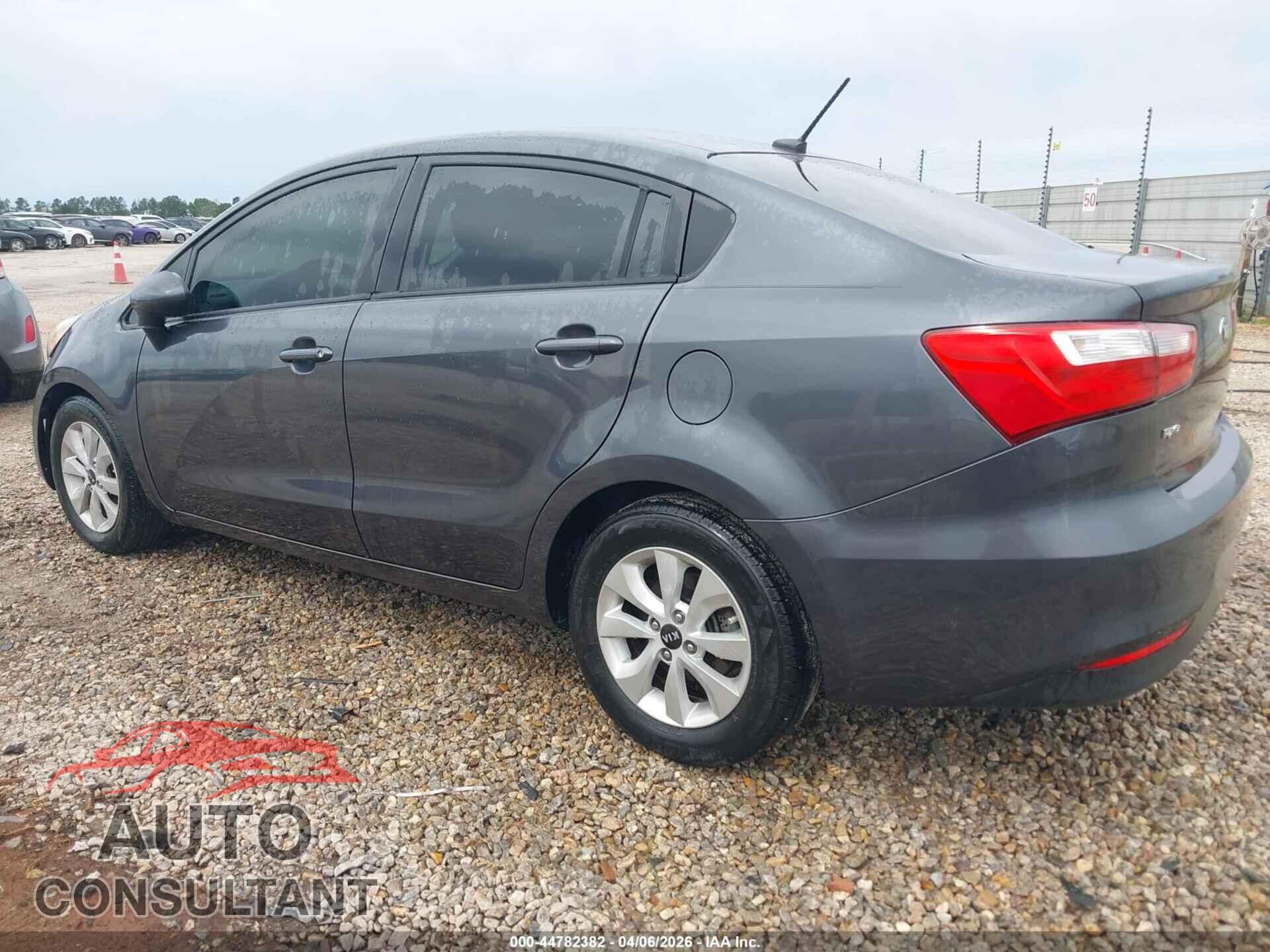 KIA RIO 2016 - KNADN4A37G6575316