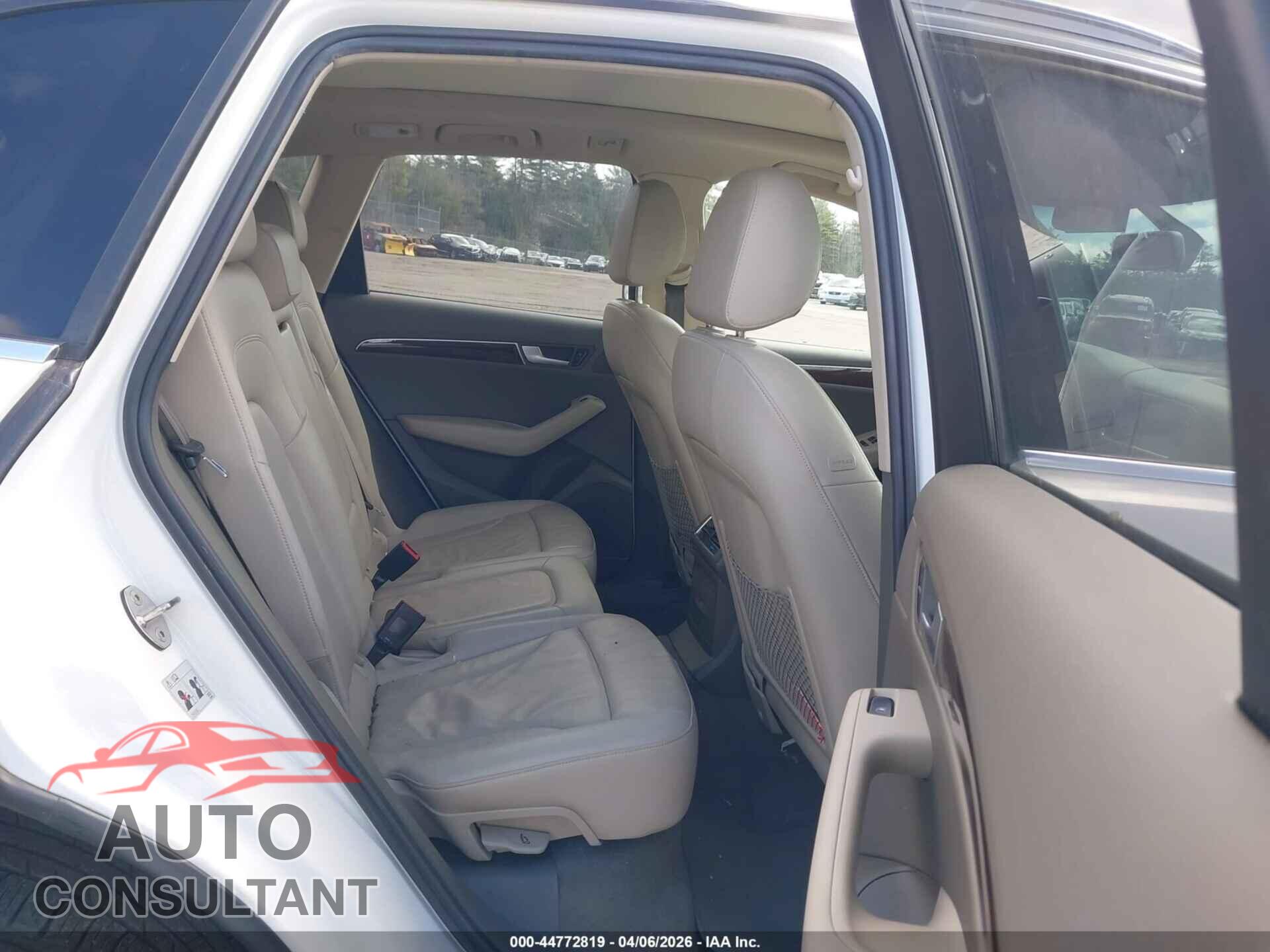 AUDI Q5 2012 - WA1CFAFP4CA110306