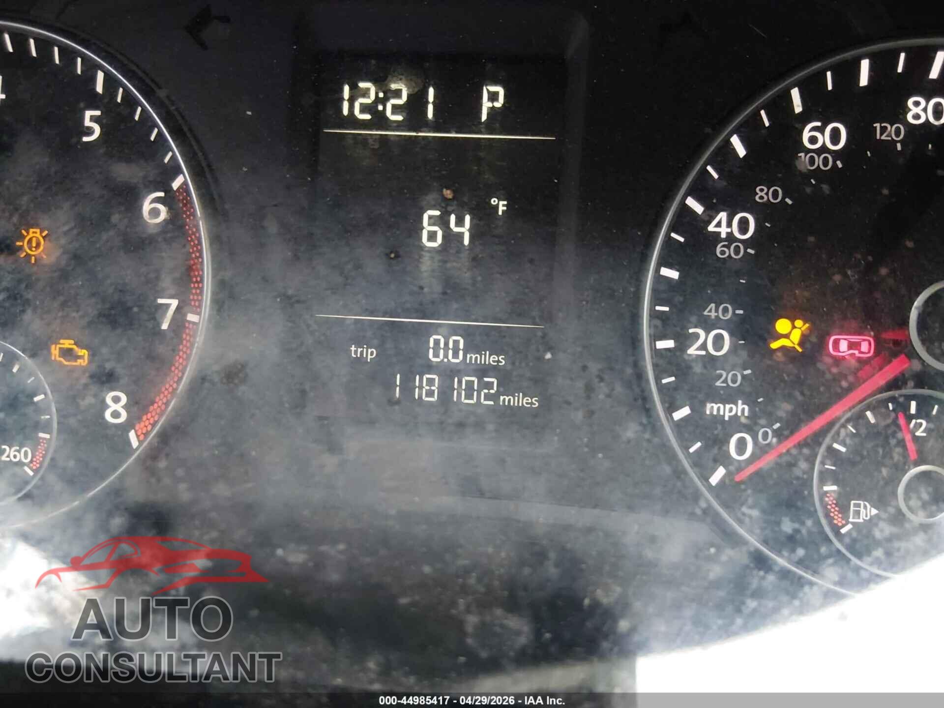 VOLKSWAGEN PASSAT 2013 - 1VWAP7A33DC119115