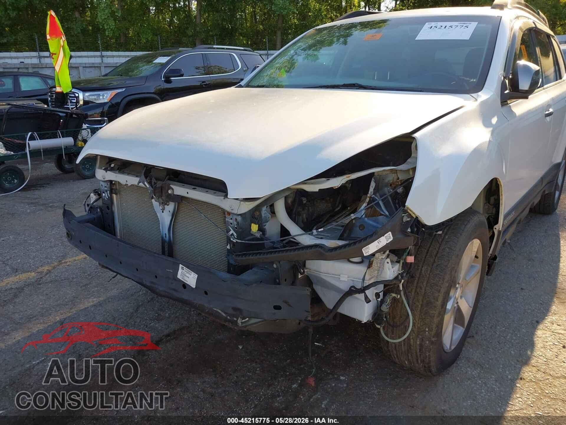 SUBARU OUTBACK 2014 - 4S4BRBPC9E3201729