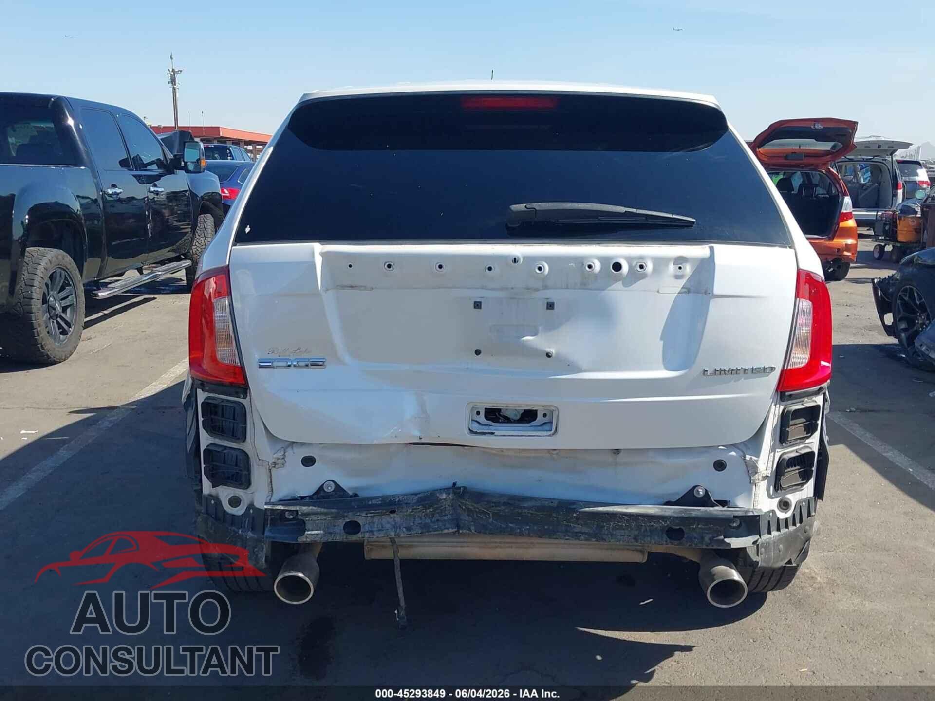 FORD EDGE 2014 - 2FMDK3KC0EBA08038
